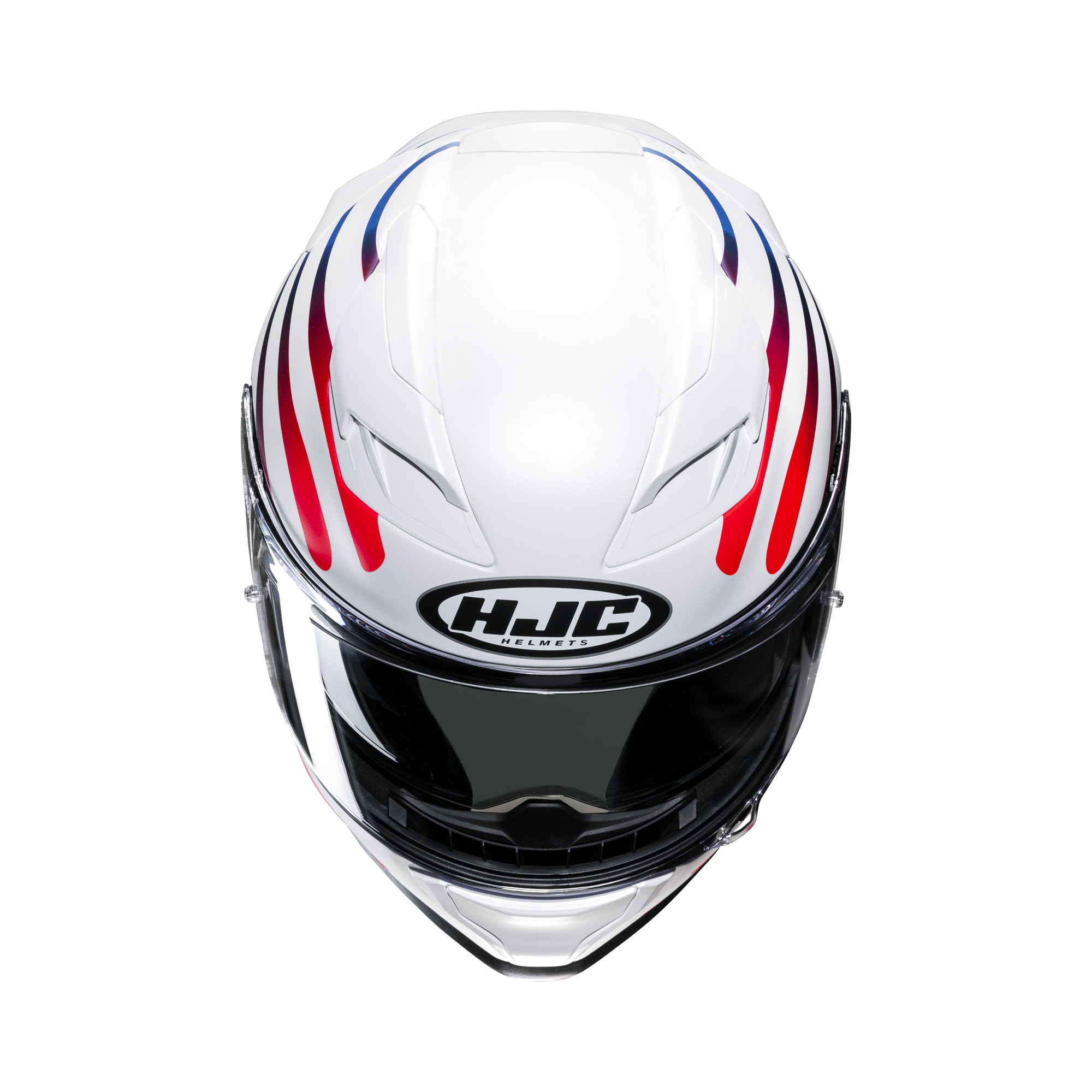 HJC F71 Zen Wit / Blauw XL - Afbeelding 3