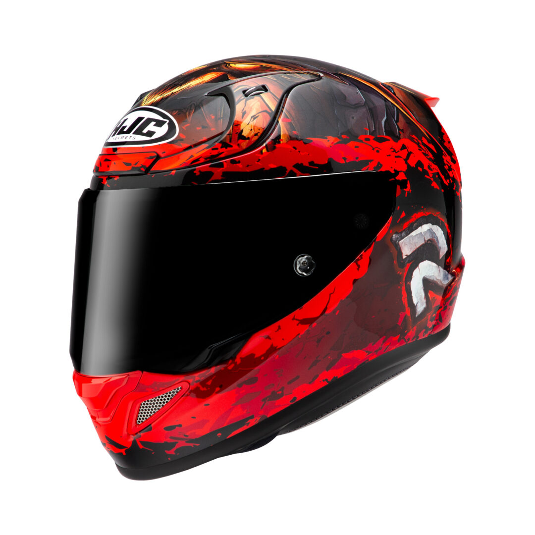 HJC RPHA 12 Diablo blizzard Zwart / Rood M