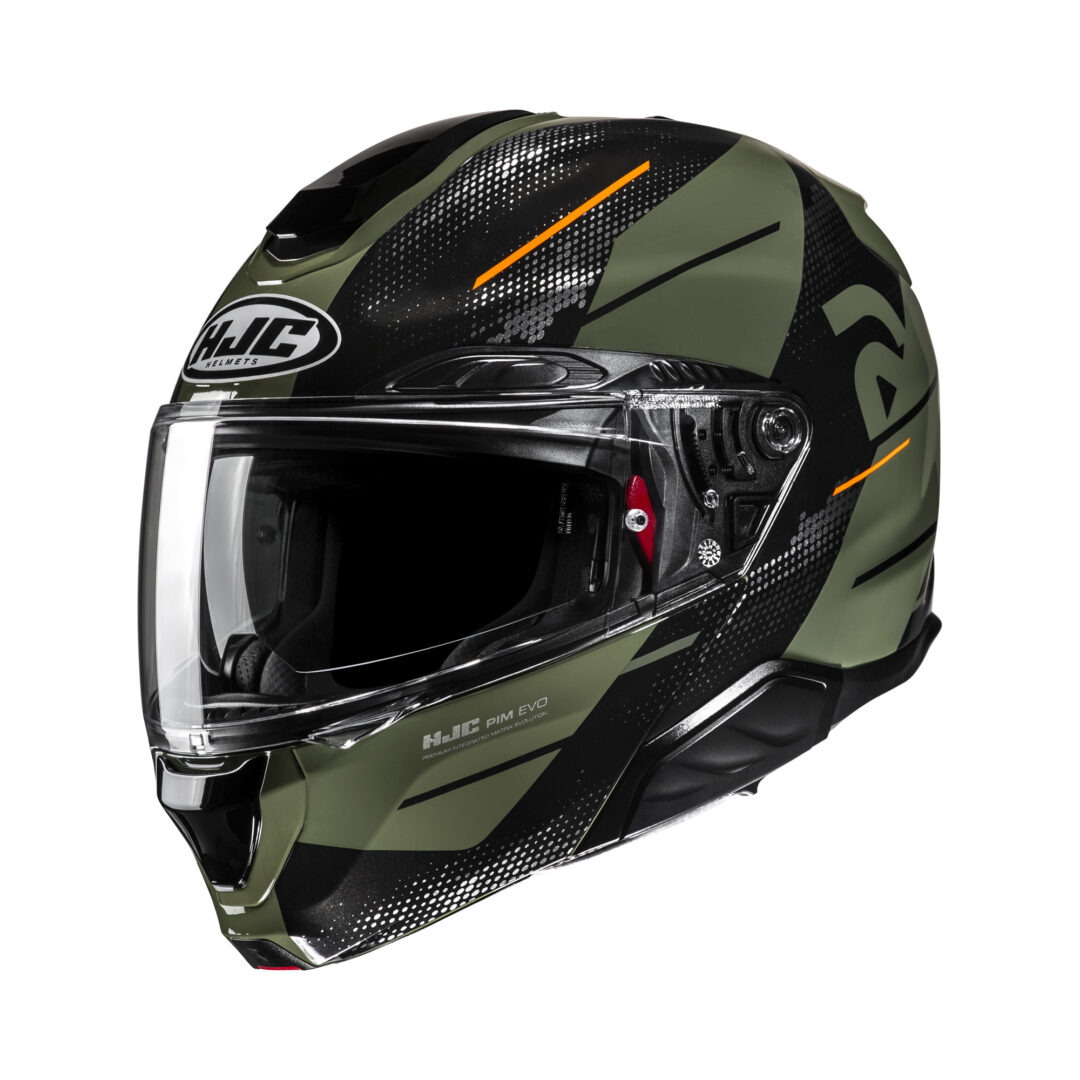 HJC RPHA 91 Blat Groen / Oranje XS