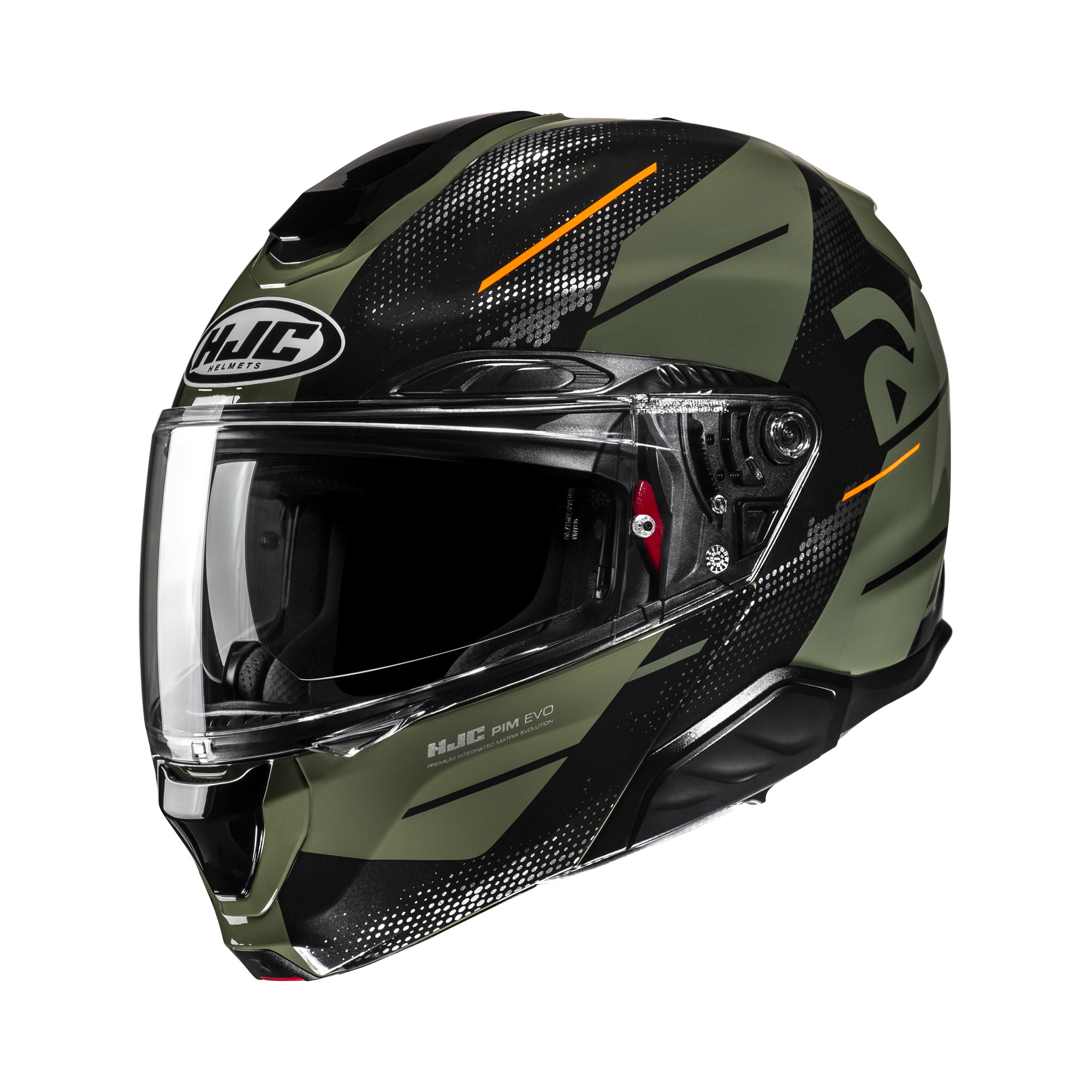 HJC RPHA 91 Blat Groen / Oranje L