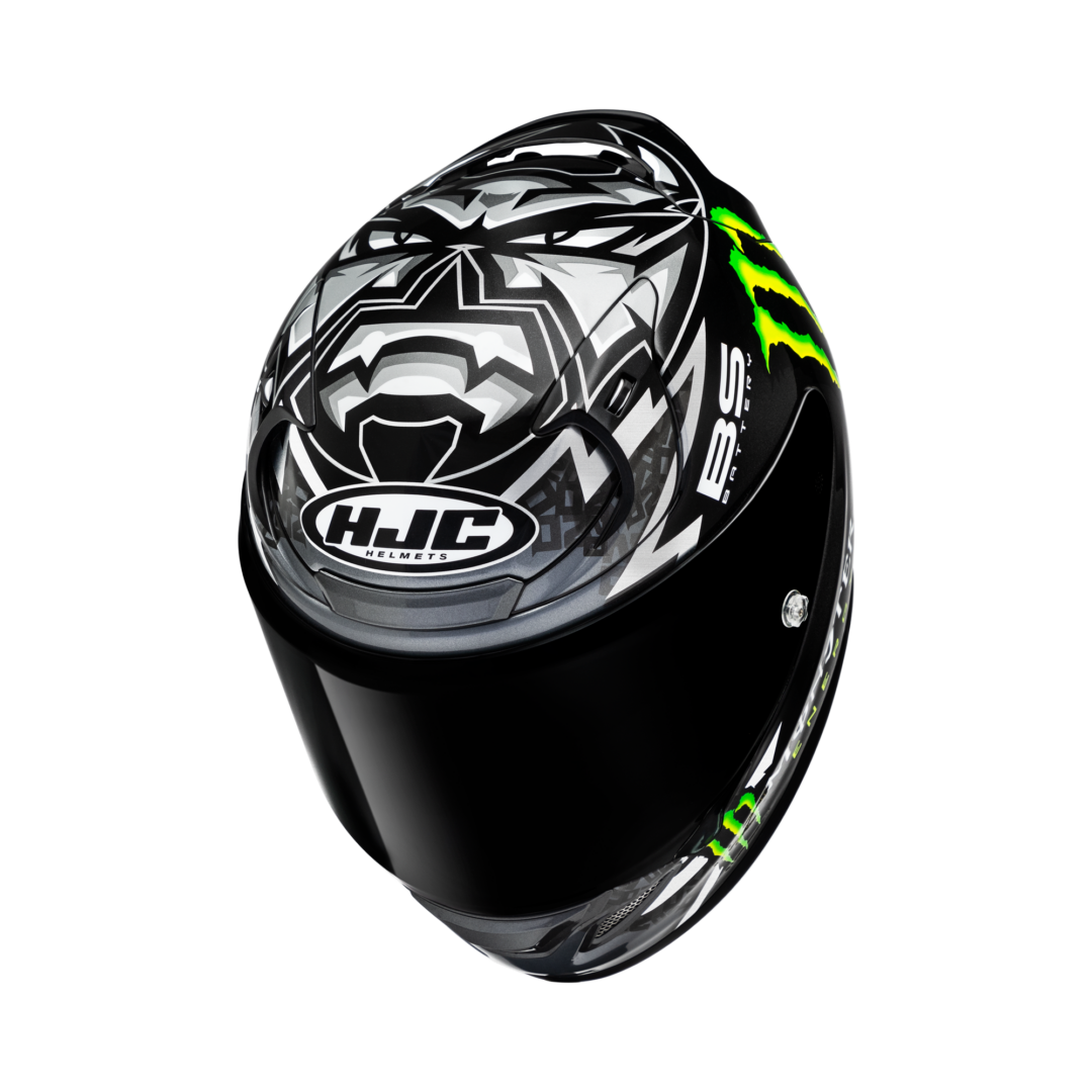 HJC RPHA 12 Quartararo Replica Black Zwart / Wit XXL