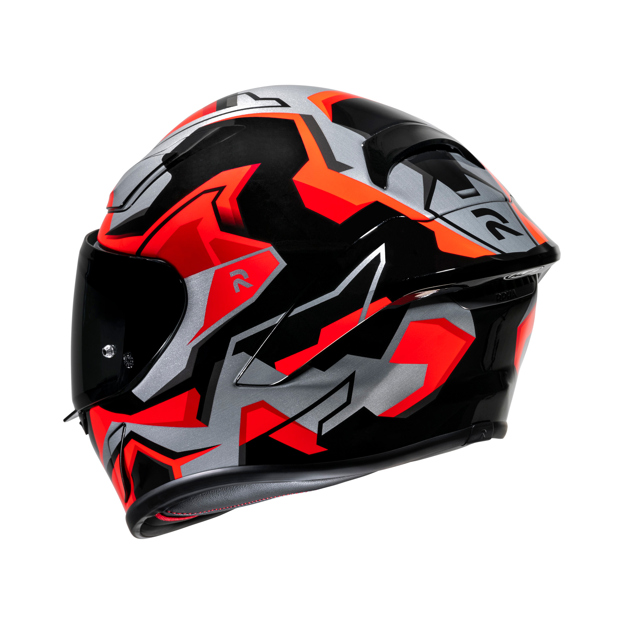 HJC RPHA 1 Nomaro Rood / Zwart XXL - Afbeelding 4