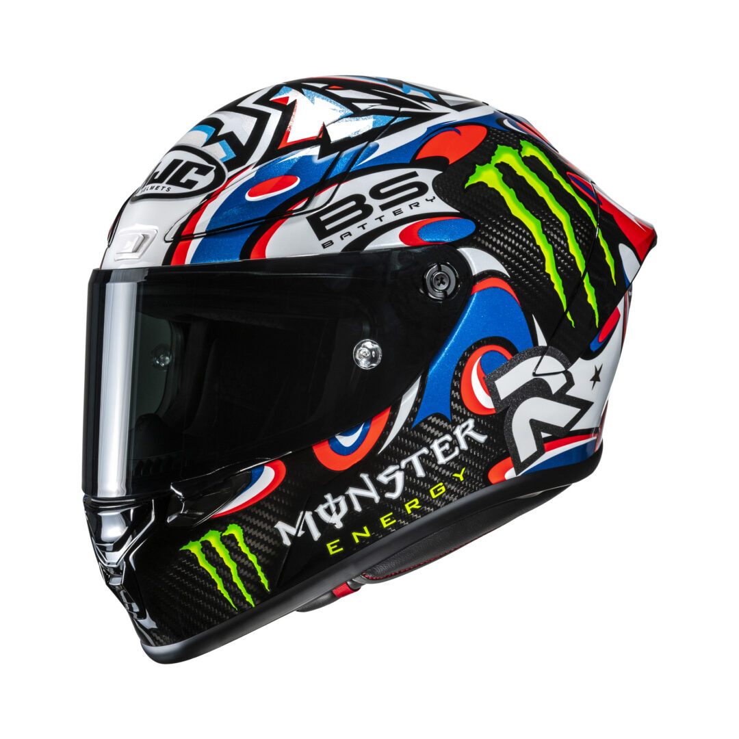 HJC RPHA 1 V2 Carbon Quartararo Le Mans III Wit / Blauw XXL