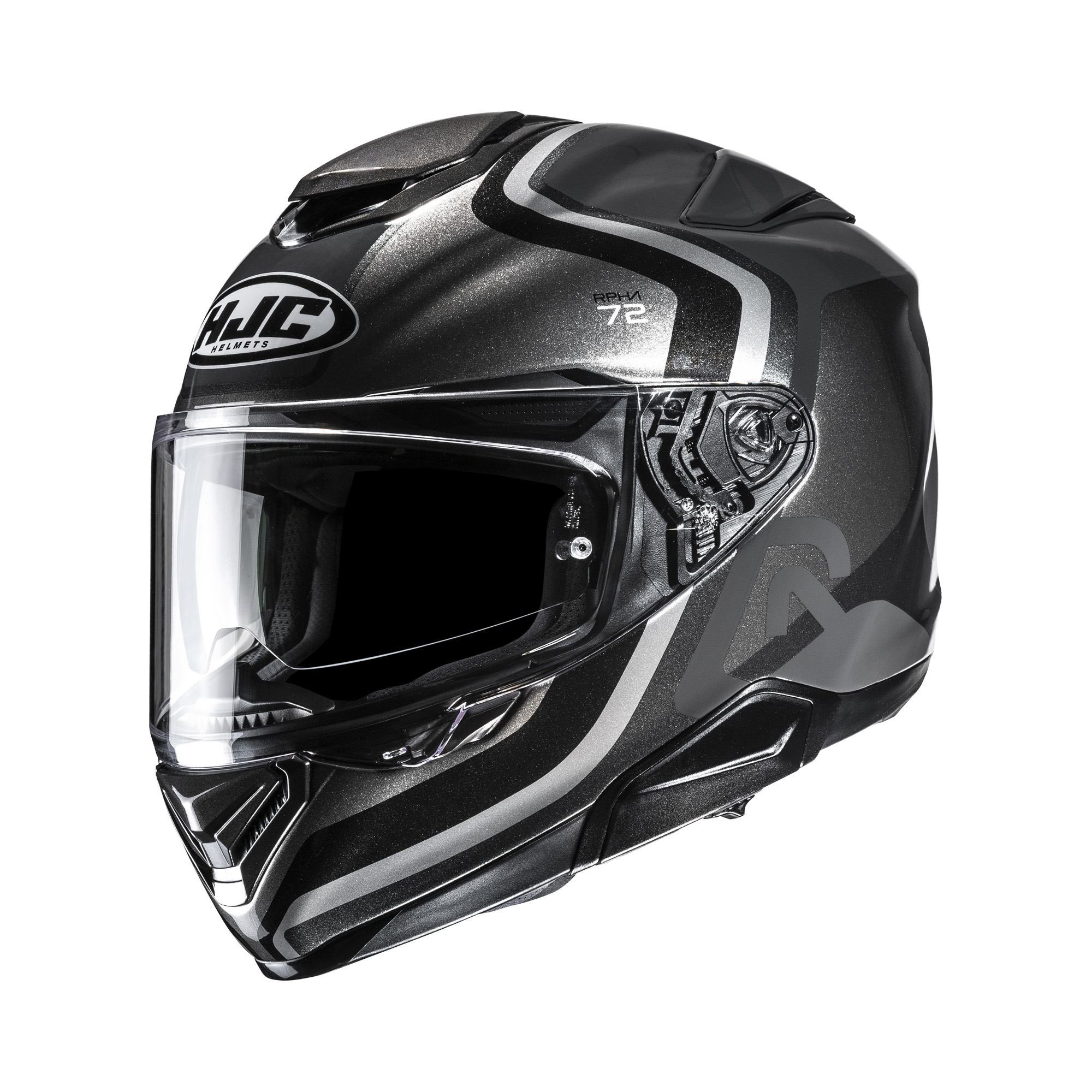 HJC RPHA 72 Ernem Zwart / Grijs XS