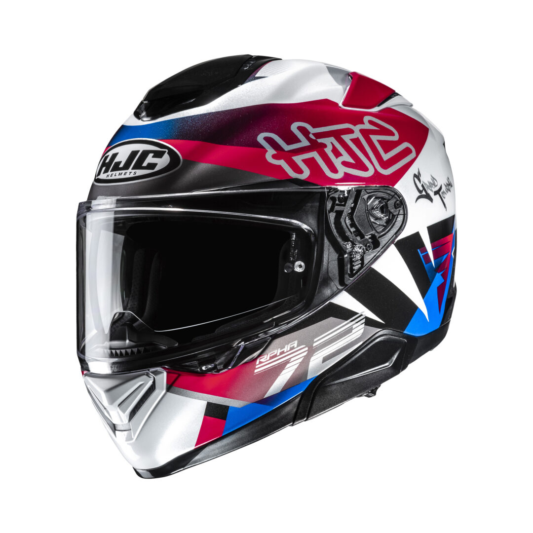 HJC RPHA 72 Goldy Wit / Rood XXL