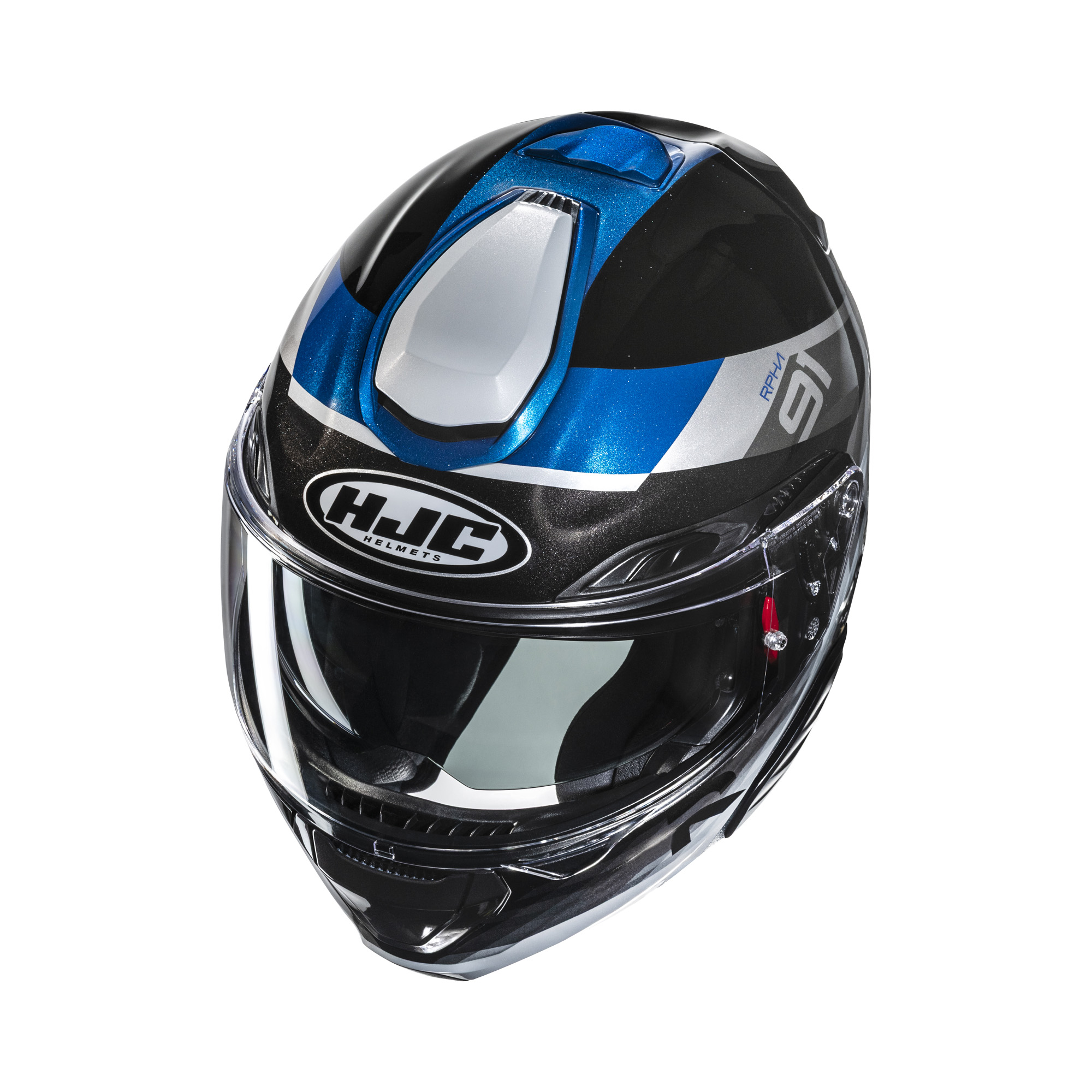 HJC RPHA 91 Madal Zwart / Blauw XXL - Afbeelding 2