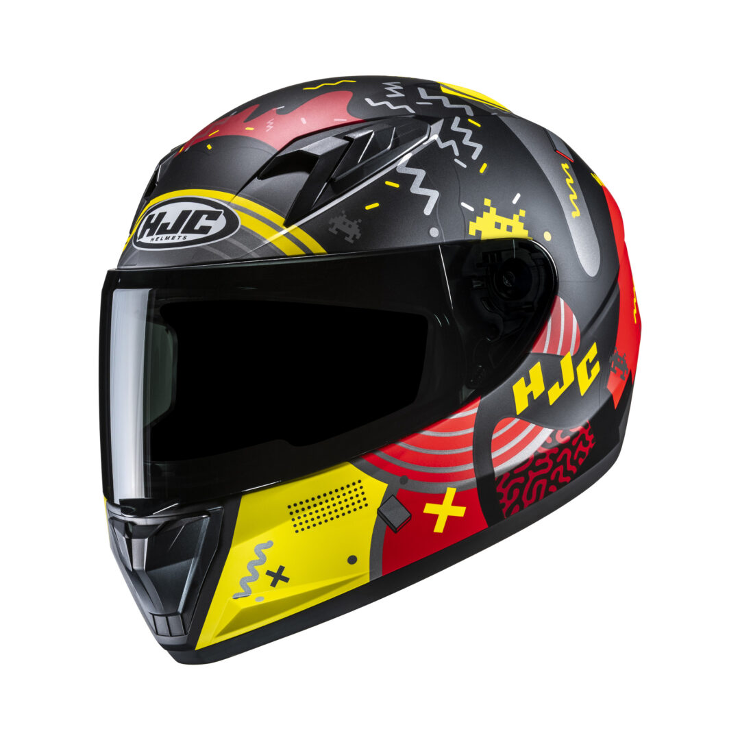 HJC Y10 Mika Zwart / Rood Y_S