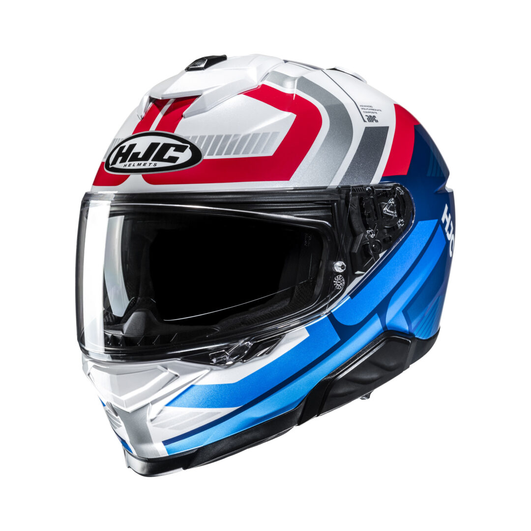 HJC i71 Viz Blauw / Rood XXL