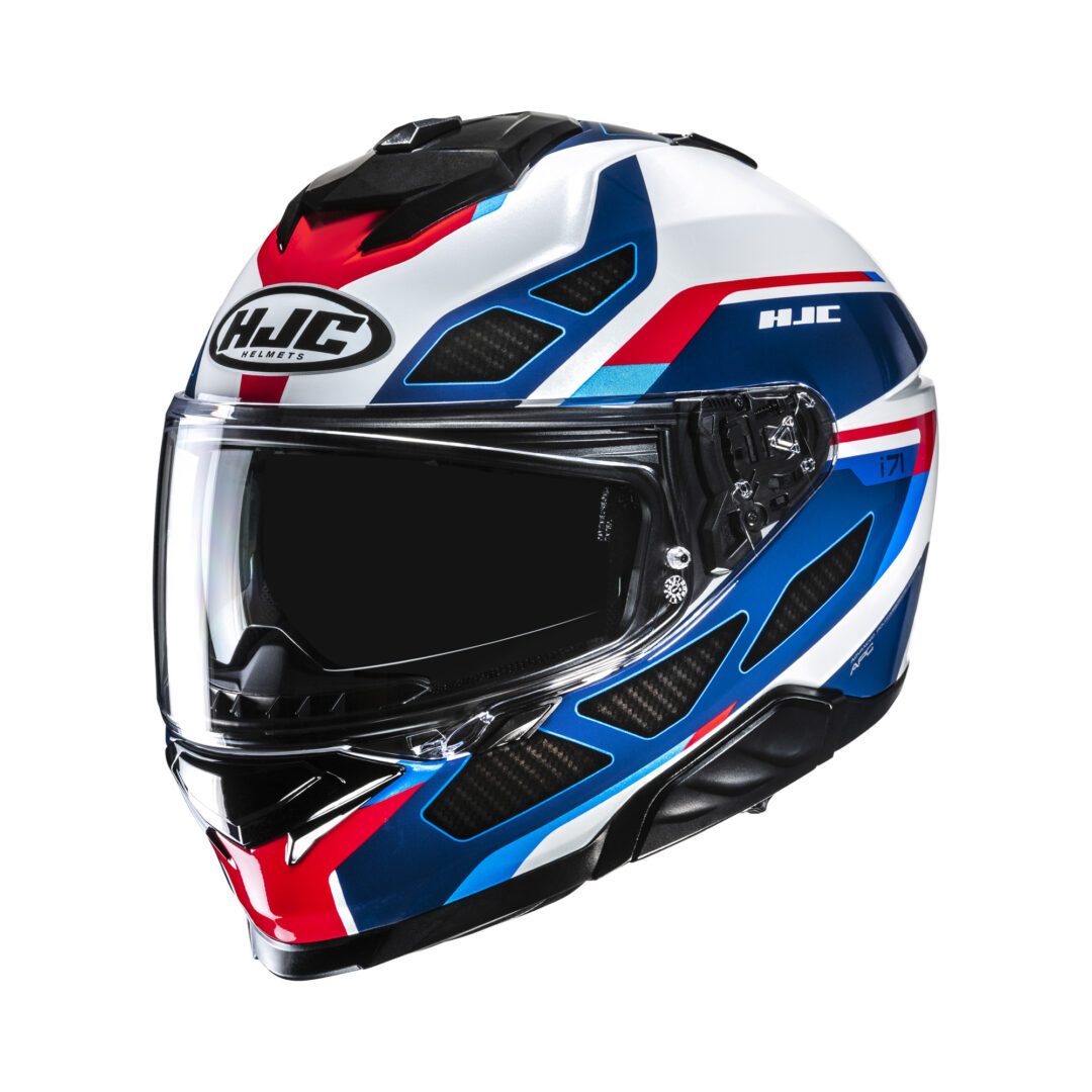 HJC i71 Zest Beige / Blauw XXL