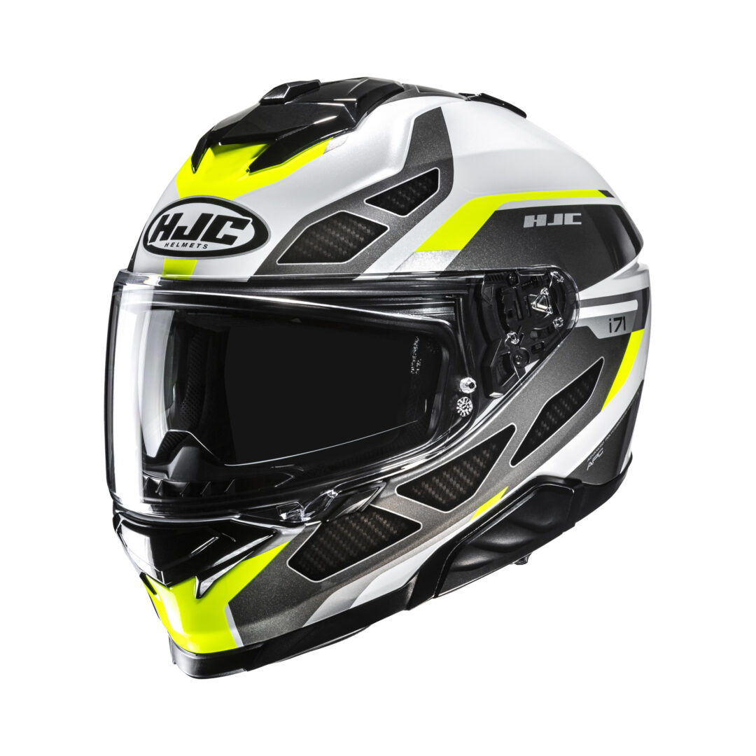 HJC i71 Zest Zwart / Geel XL