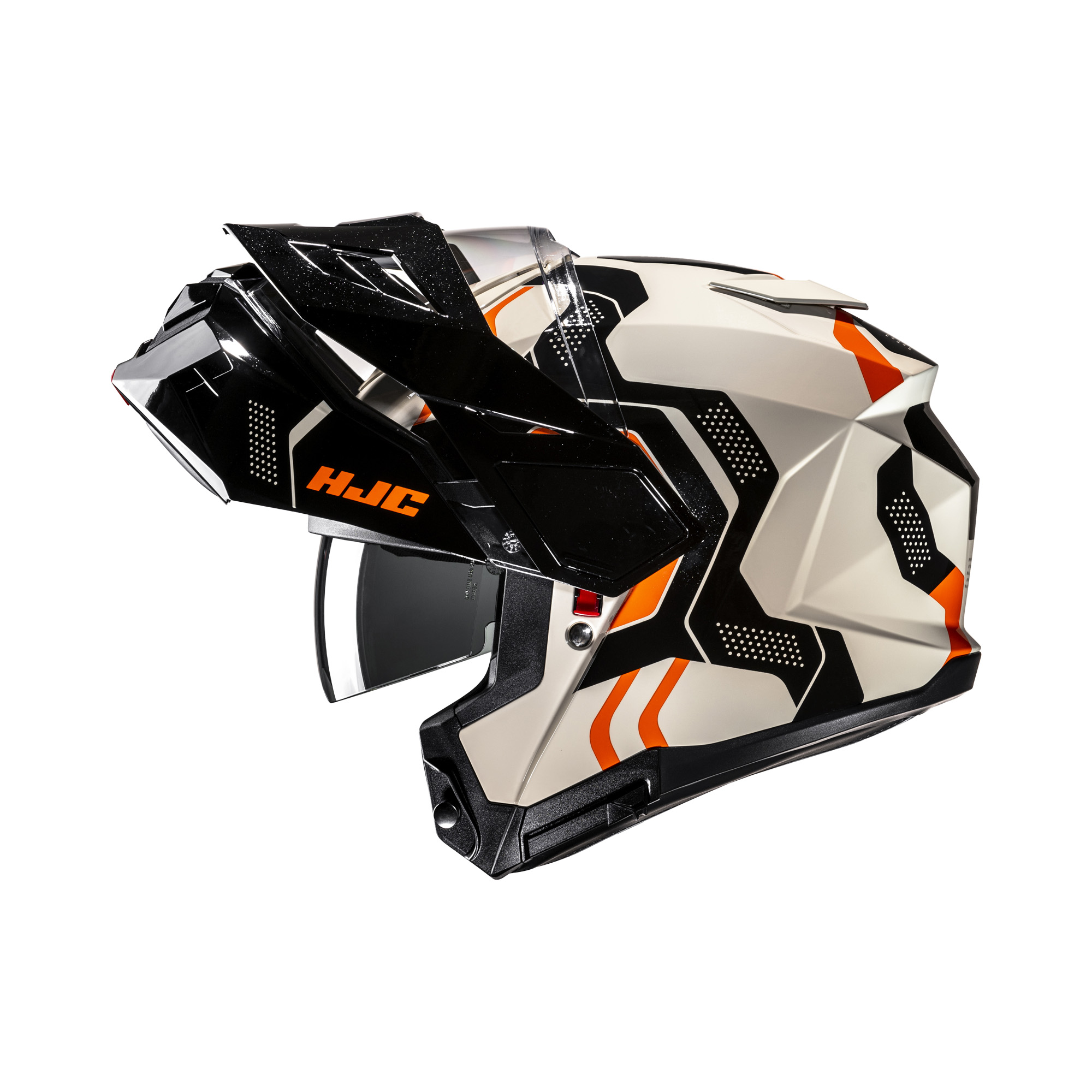 HJC i80 Velly Zwart / Taupe XL - Afbeelding 5