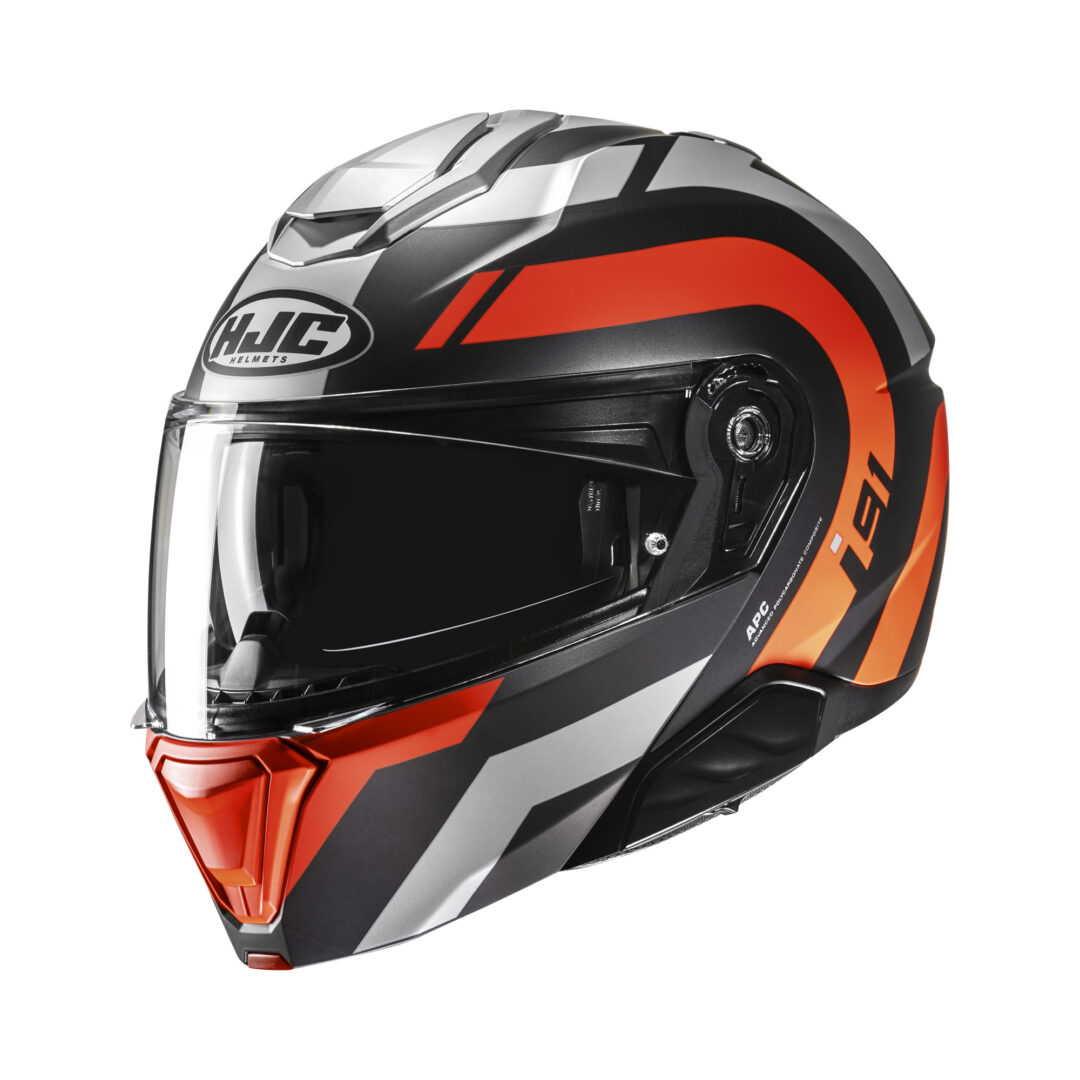 HJC i91 Arven Rood / Grijs XS