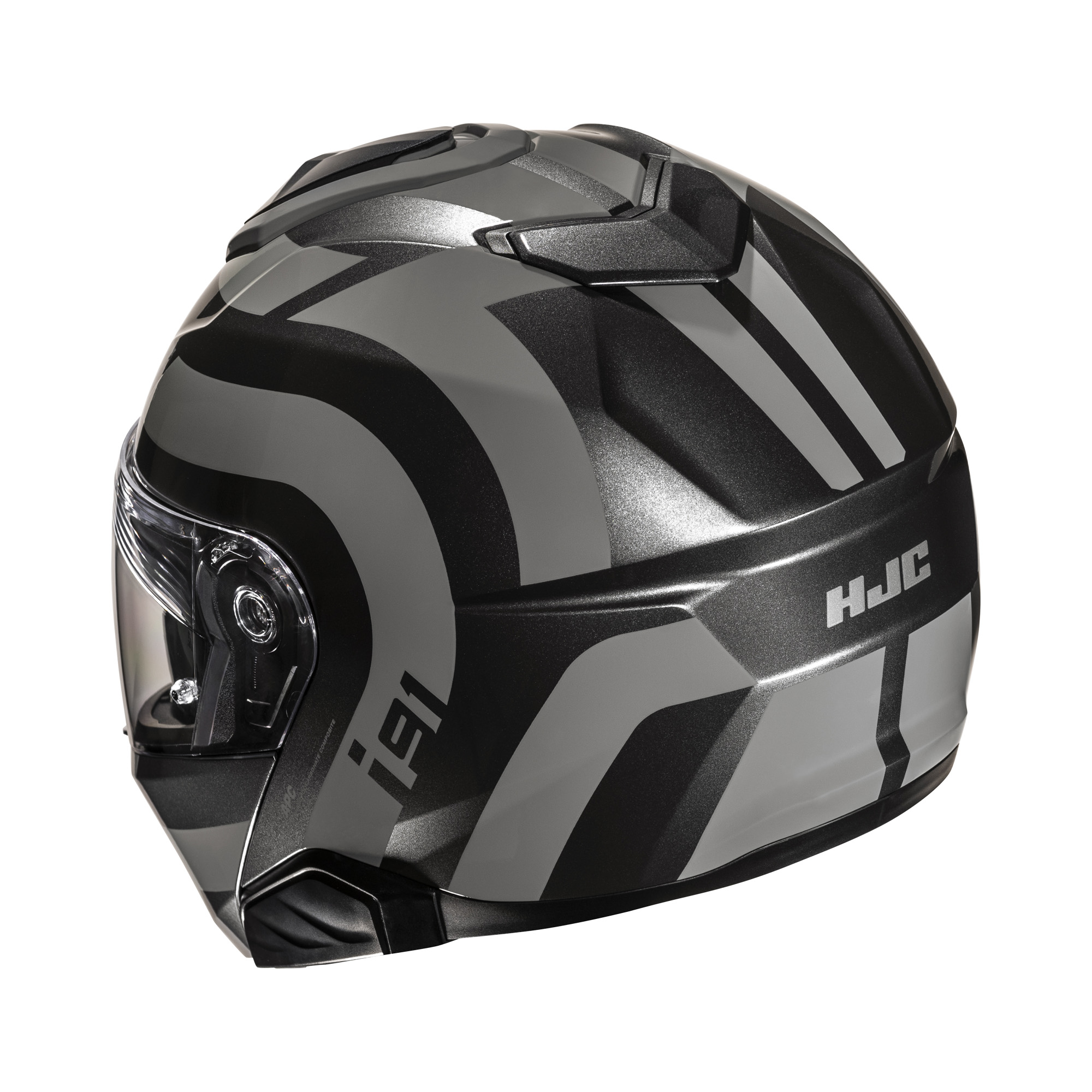 HJC i91 Arven Grijs / Zwart XS - Afbeelding 3