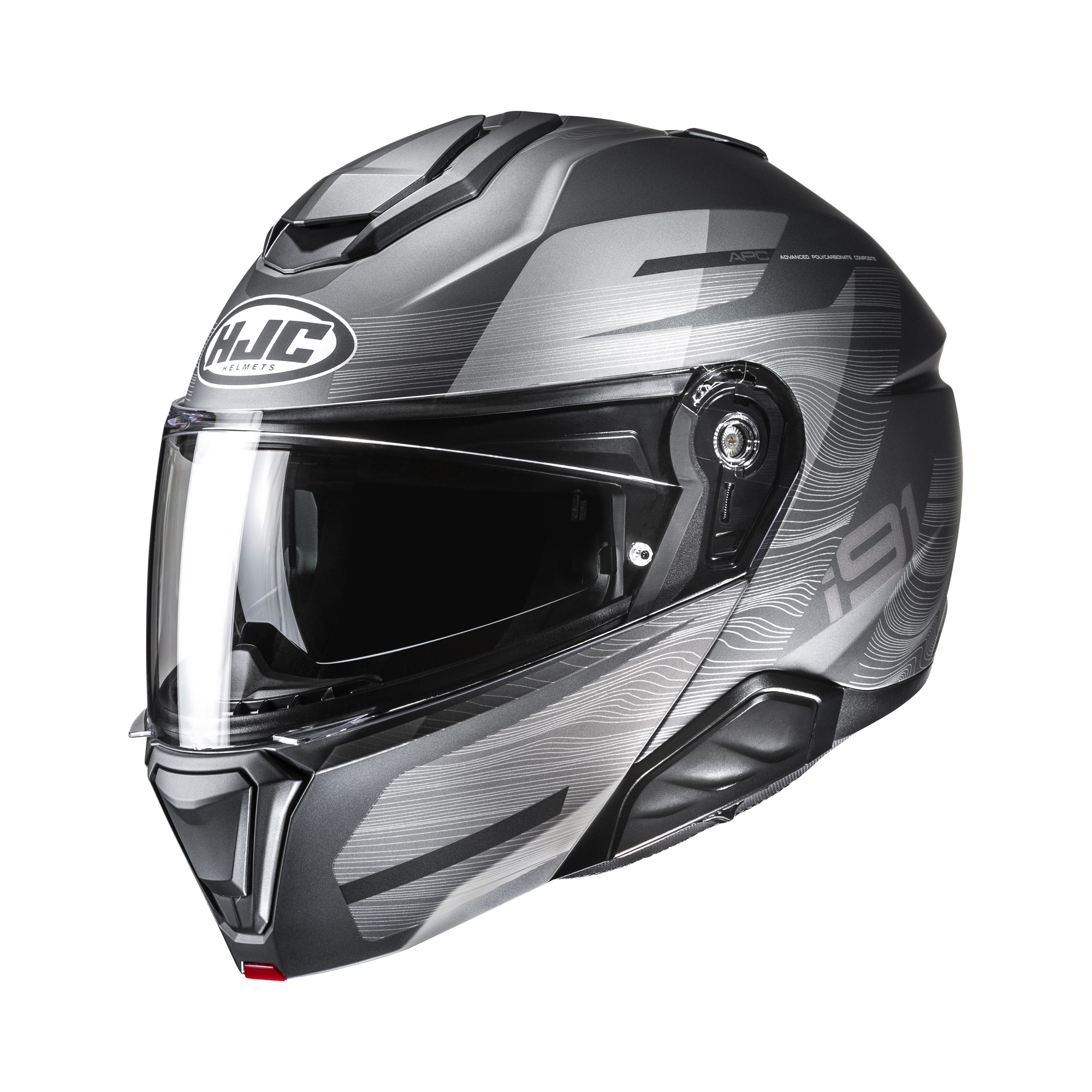 HJC i91 Dusk Zwart / Grijs XS