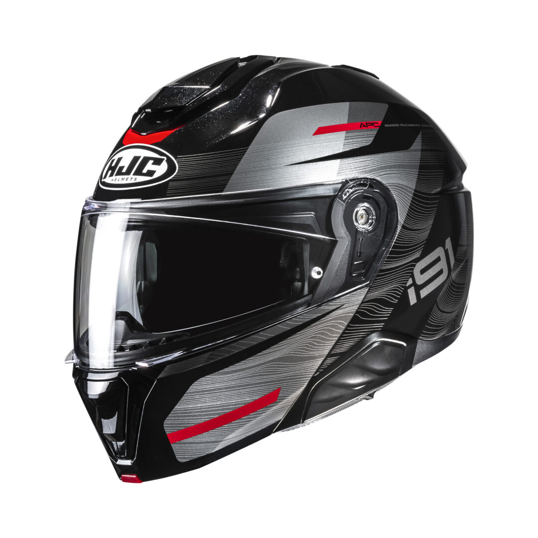 HJC i91 Dusk Zwart / Rood XXL