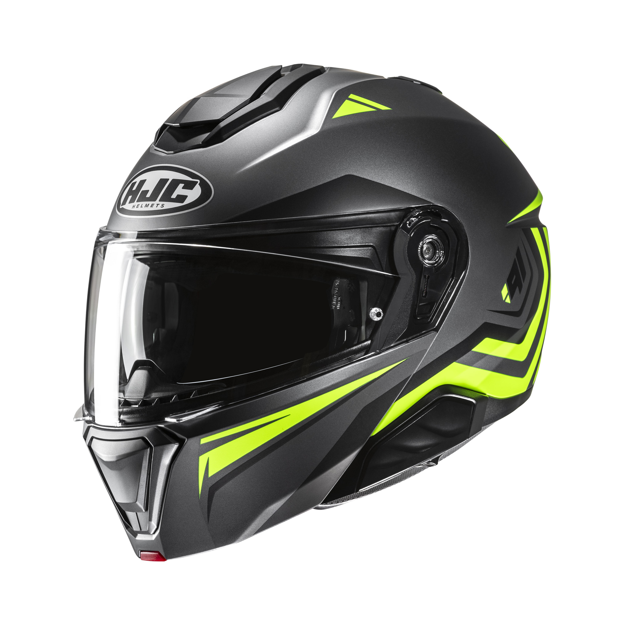 HJC i91 Tricus Geel / Grijs XS