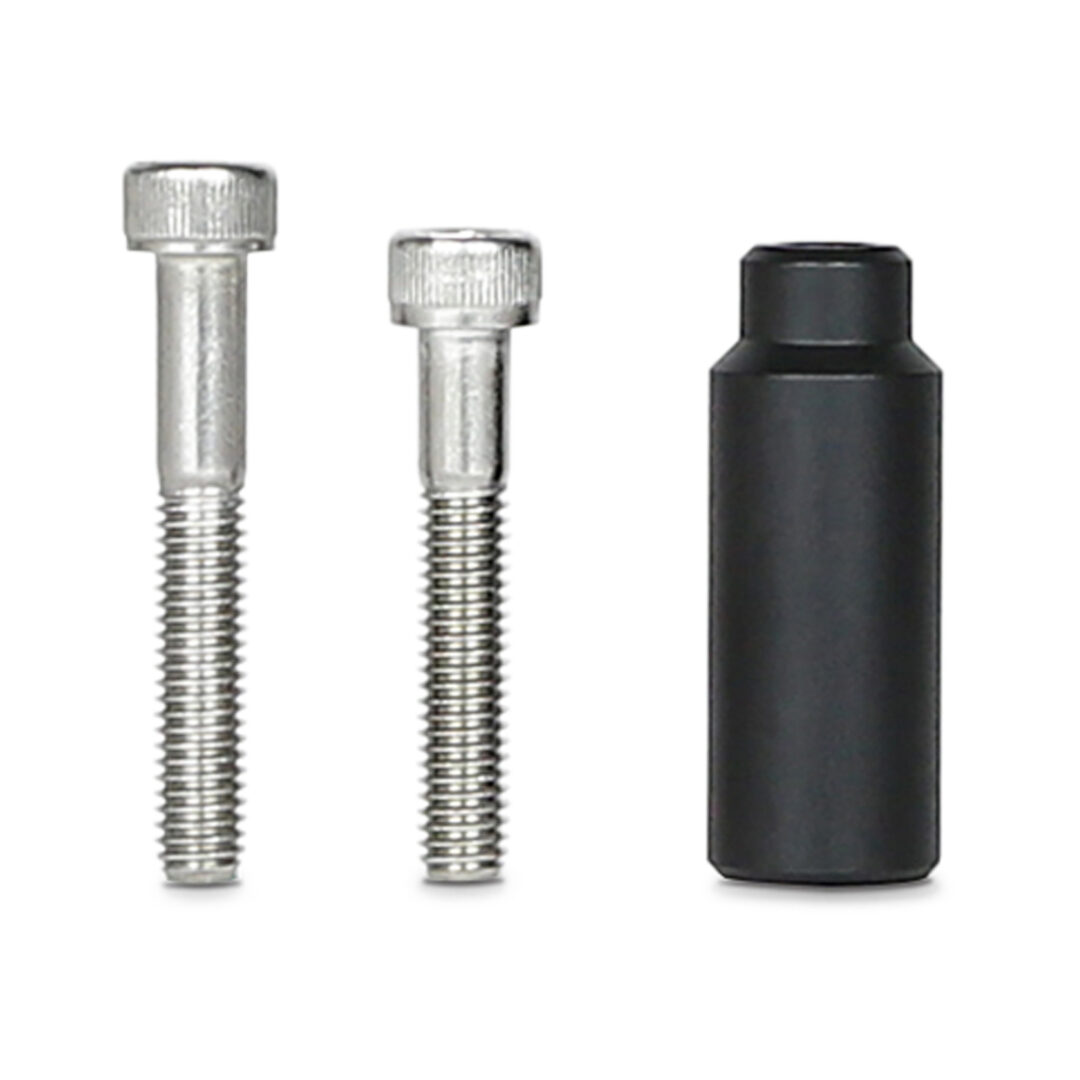 X-Guard Schroevenset M6 met adapter X-Guard Zwart