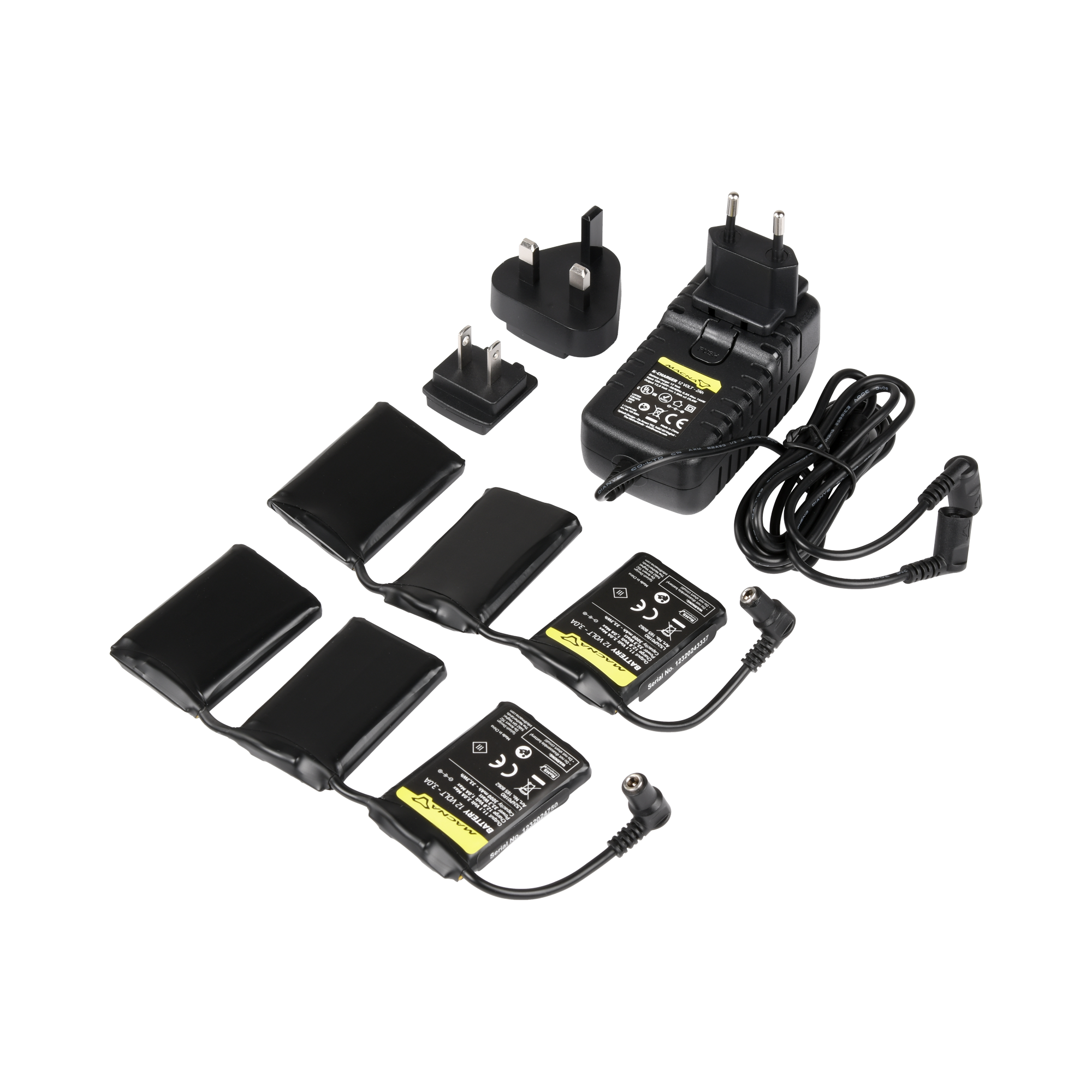 Accu + Lader kit 12V 3A