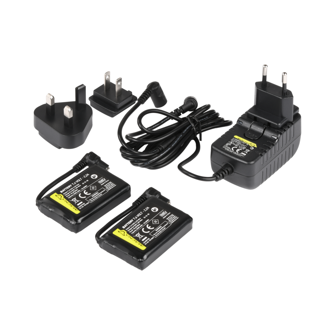 Accu + Lader kit 7,4V 2,2A