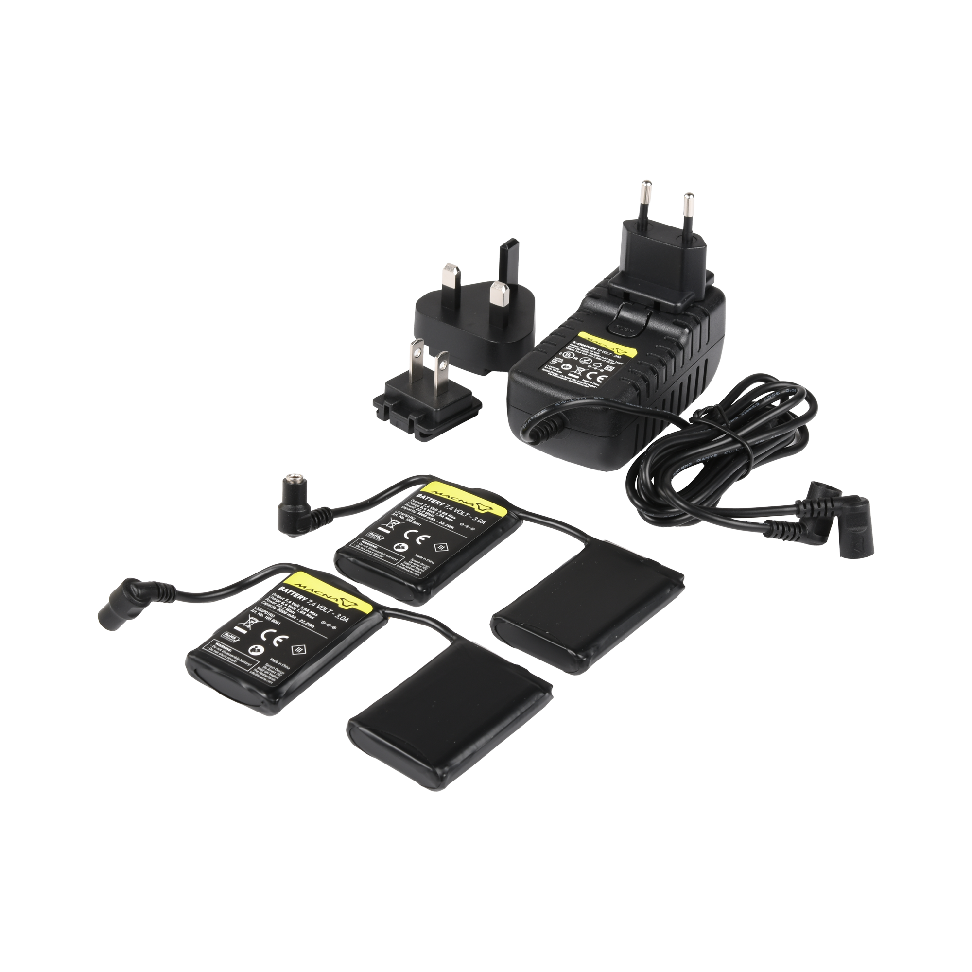 Accu + Lader kit 7,4V 3A