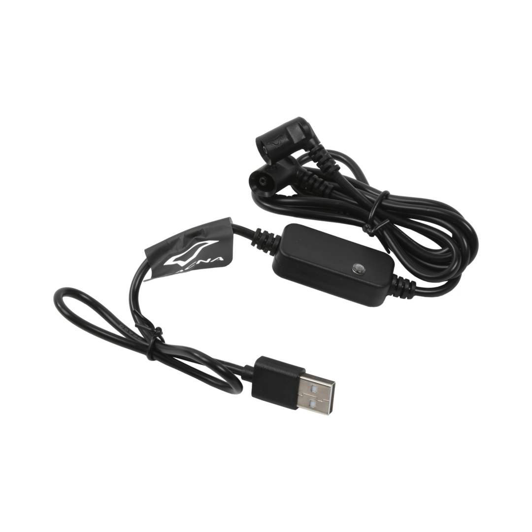 USB lader 7,4V, dubbel