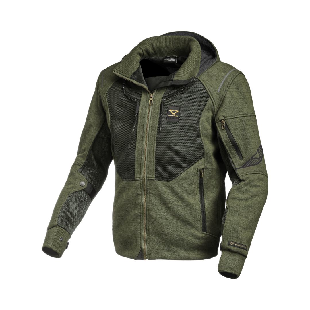 Macna Breeze Groen / Zwart XXXL