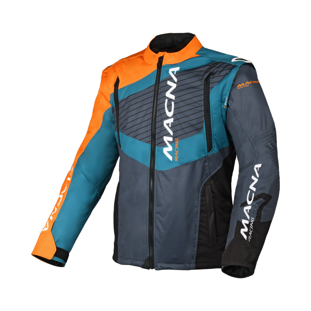 Macna Crest Oranje / Grijs XL