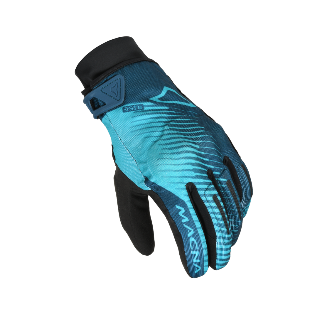 Macna Crew RTX dames Zwart / Blauw XXL