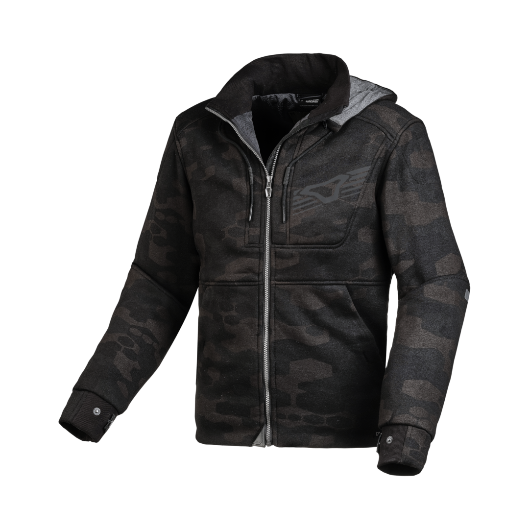 Macna District Grijze print XS