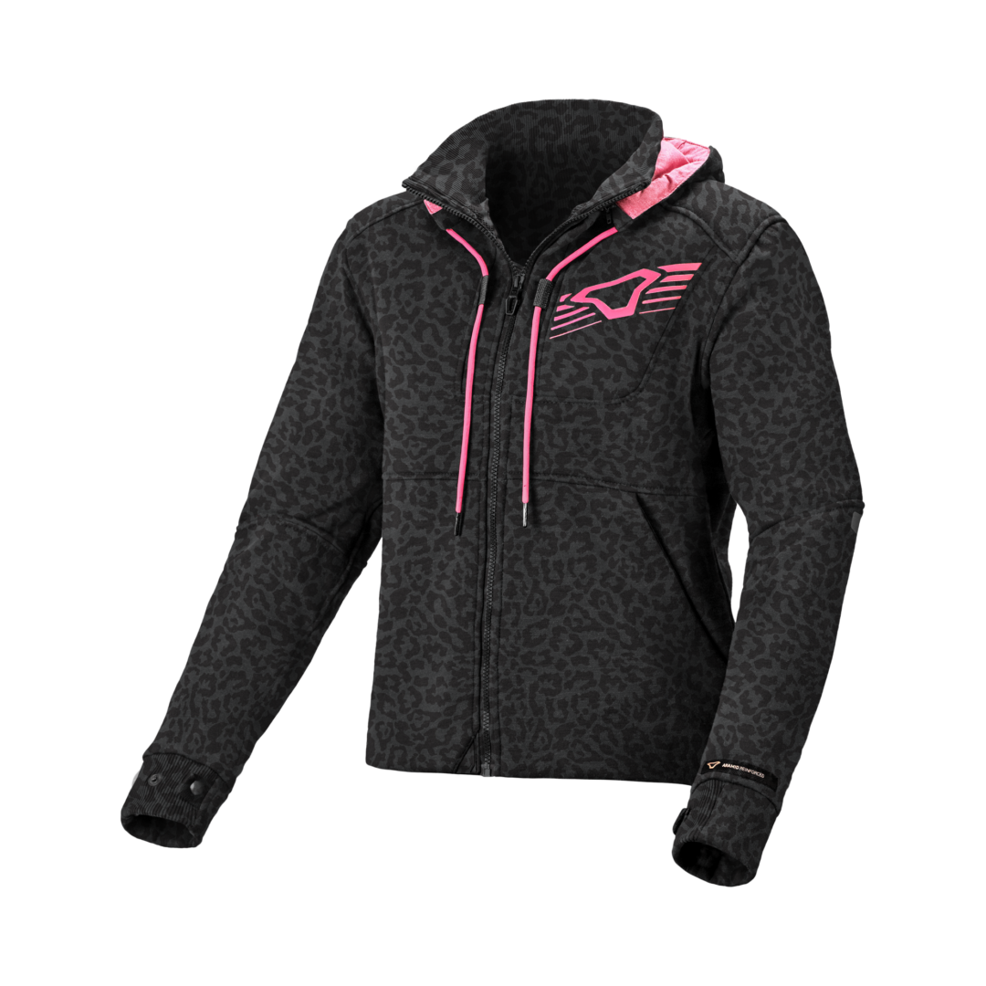 Macna District dames Zwarte print XXL