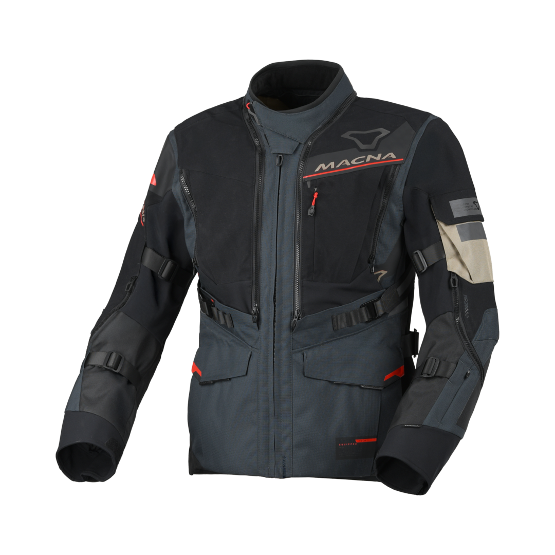 Macna Flexodus Zwart / Blauw XL