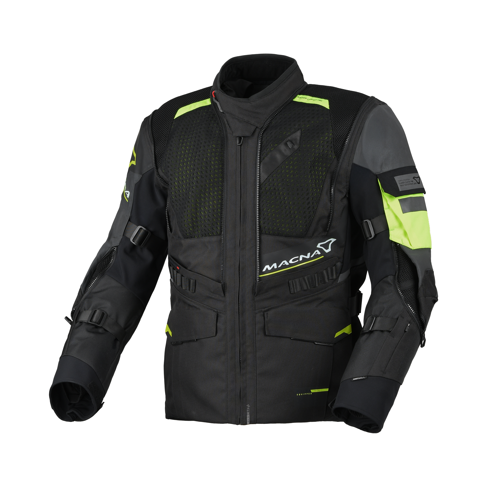 Macna Flexodus Night Eye Zwart / Geel L - Afbeelding 5