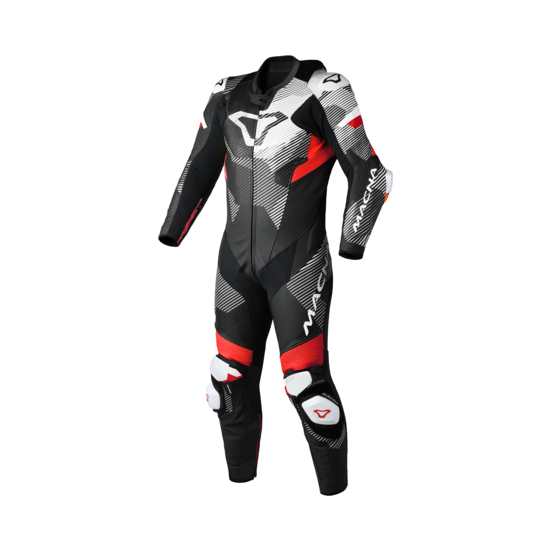 Macna Ignite 1pc Zwart / Rood 56