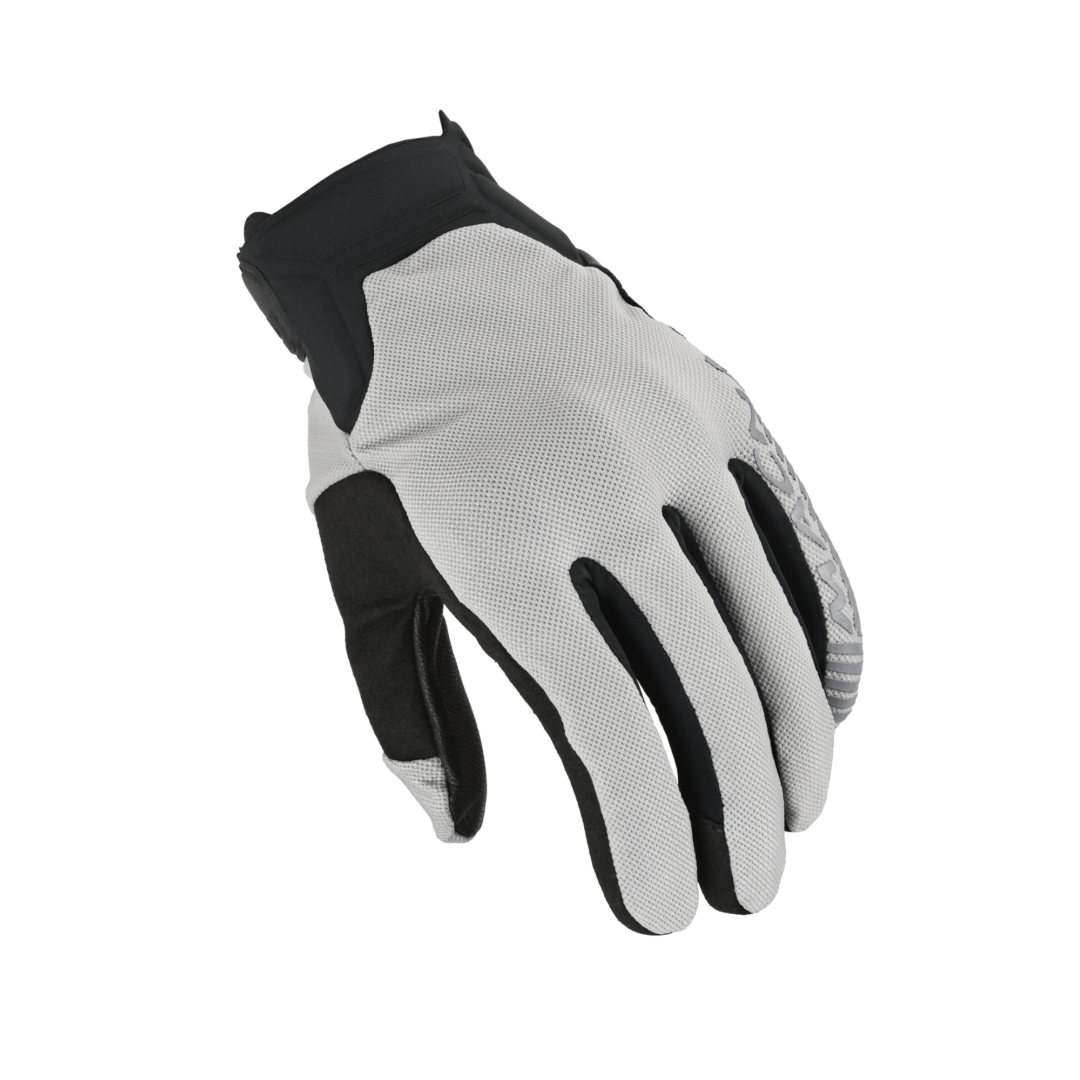 Macna Obtain Leer Grijs / Zwart XL