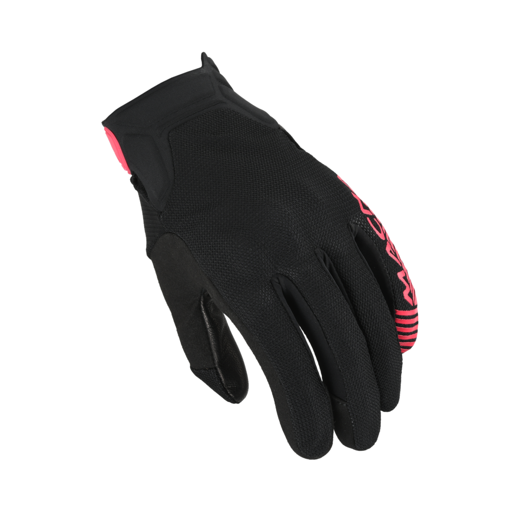 Macna Obtain Leer dames Zwart / Roze XXL