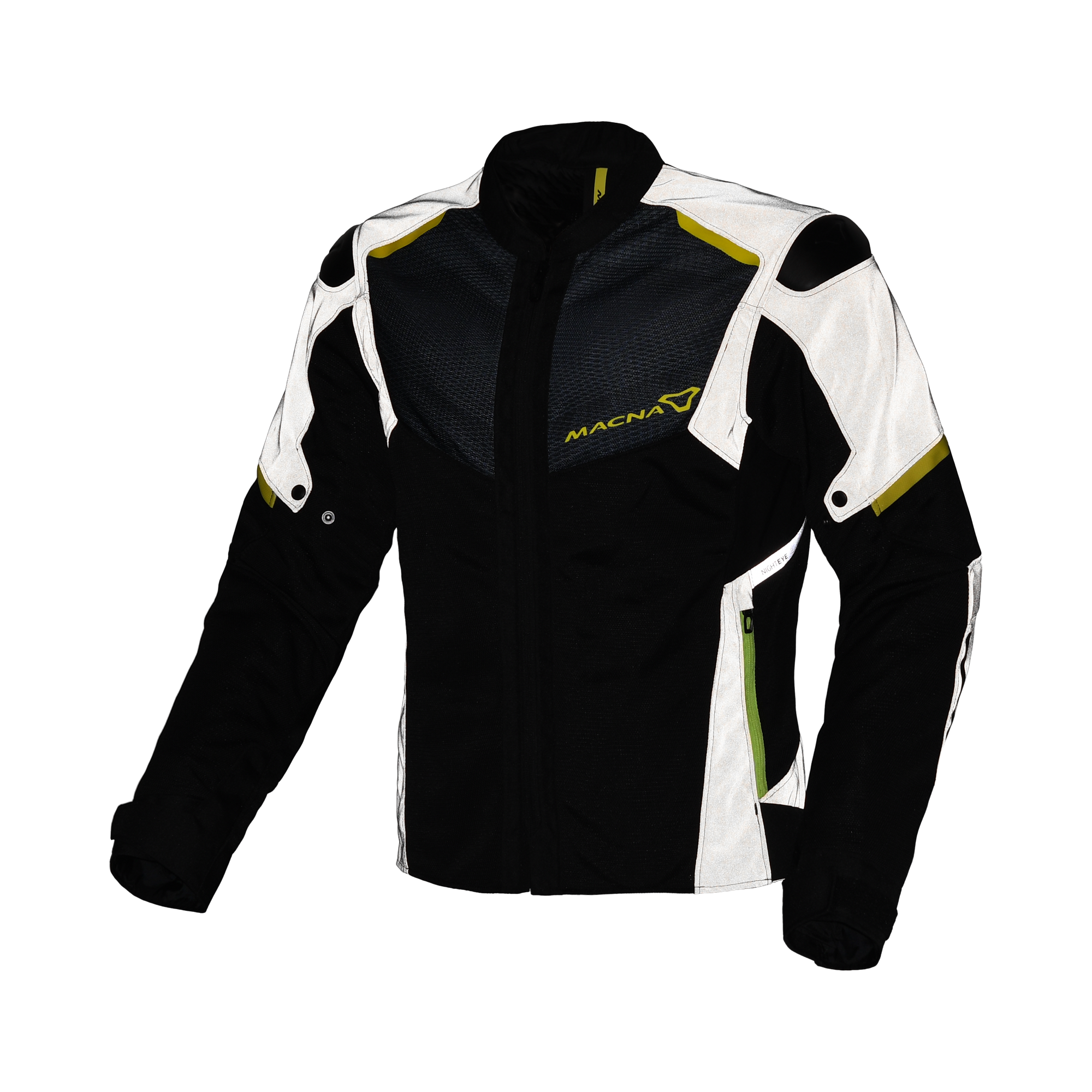 Macna Orcano 2.0 Night Eye Zwart / Geel S