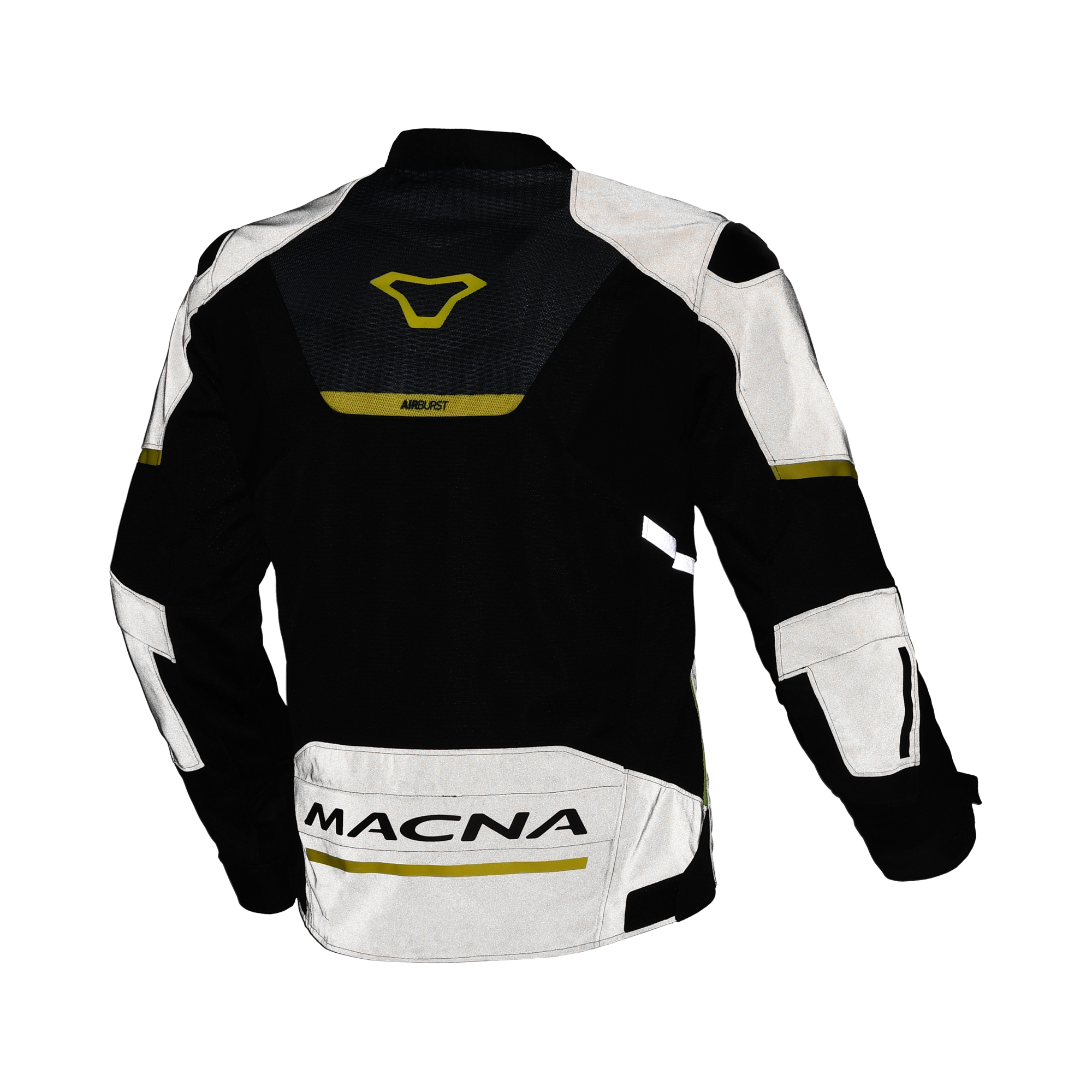 Macna Orcano 2.0 Night Eye Zwart / Geel S - Afbeelding 2