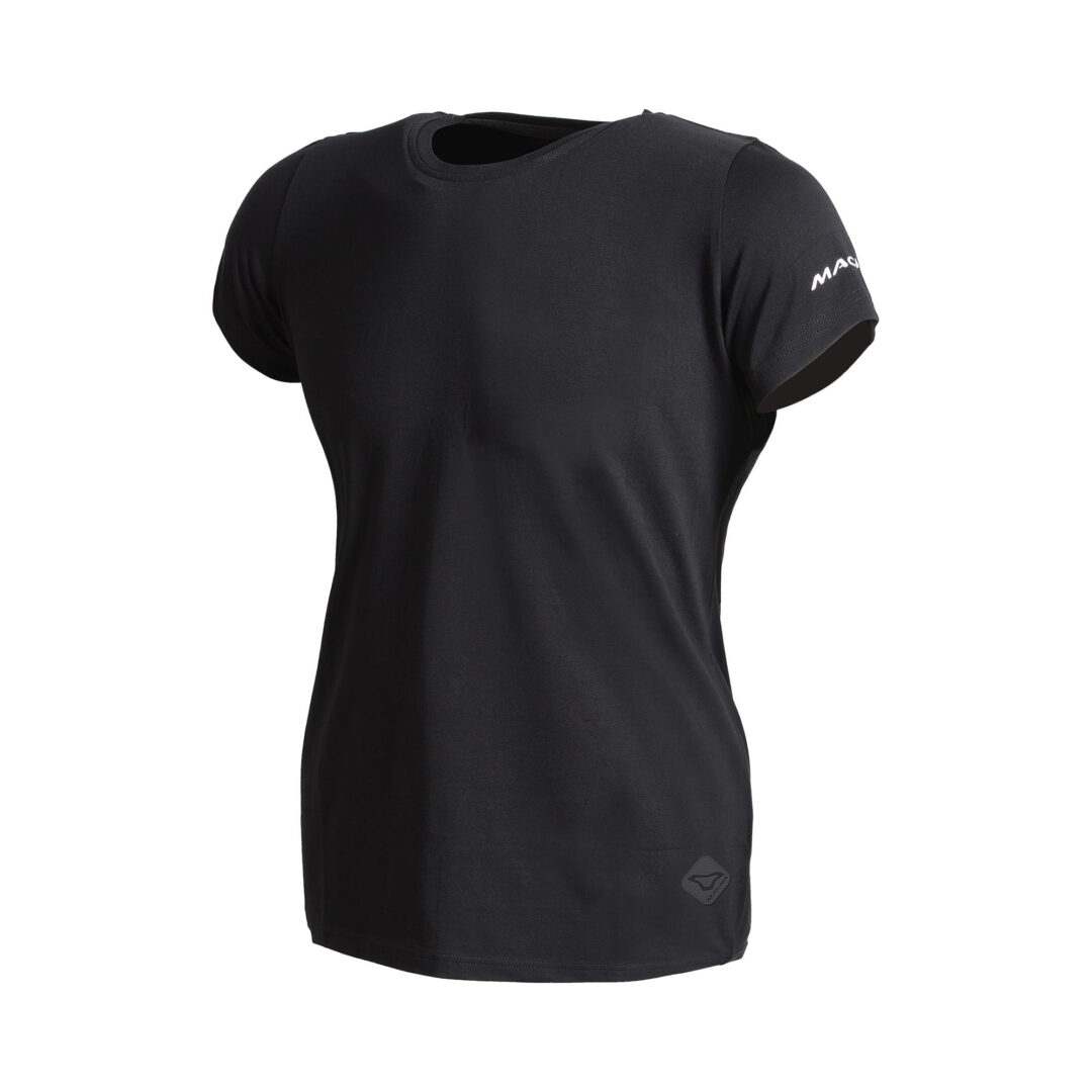 Macna T-shirt Plain T dames Zwart M