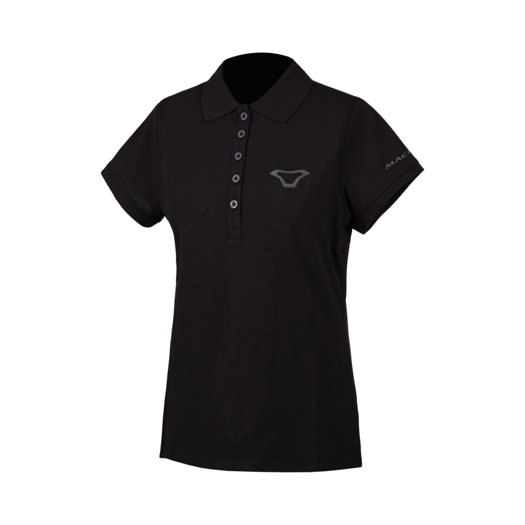 Macna Polo dames Zwart XXL