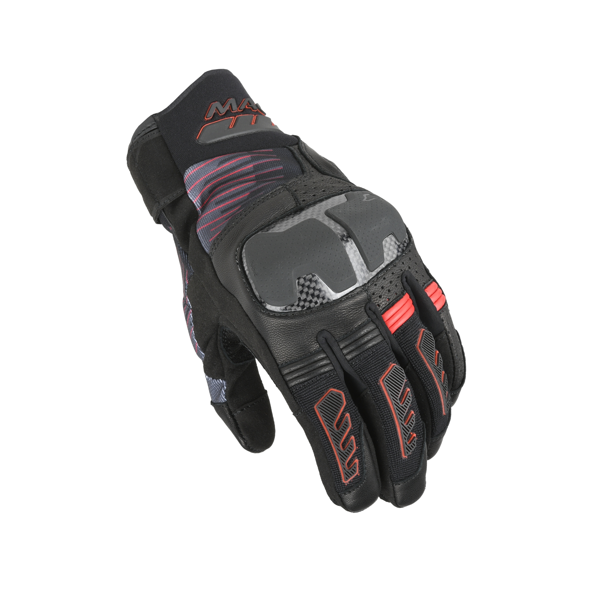 Macna Rime 2.0 Zwart / Rood XXXL