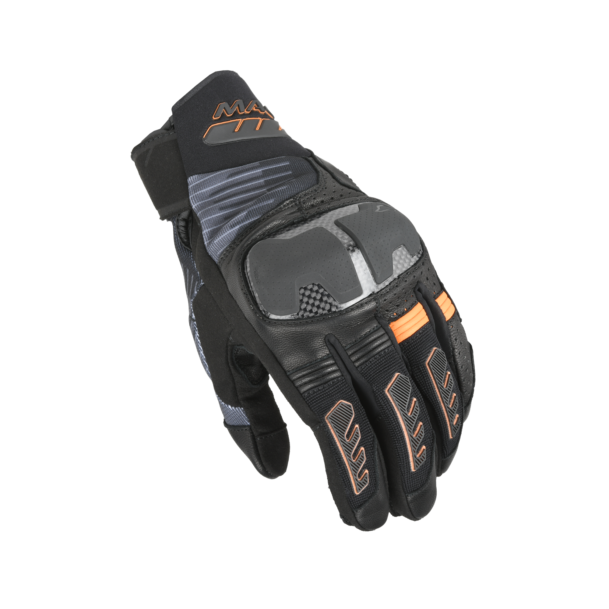 Macna Rime 2.0 Zwart / Oranje XXXL