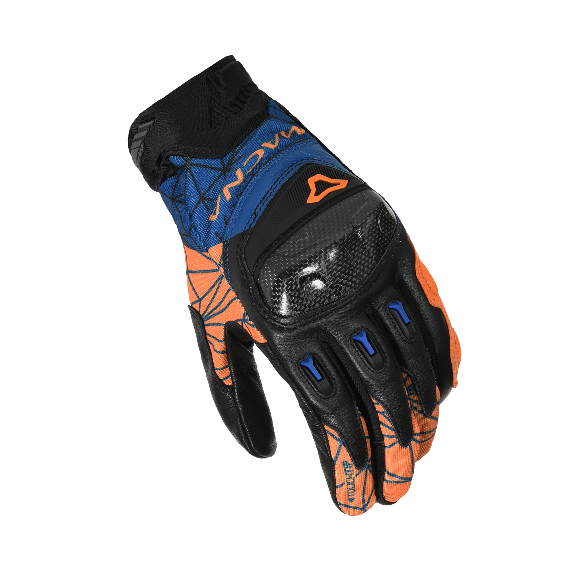 Macna Rocco Oranje / Blauw S