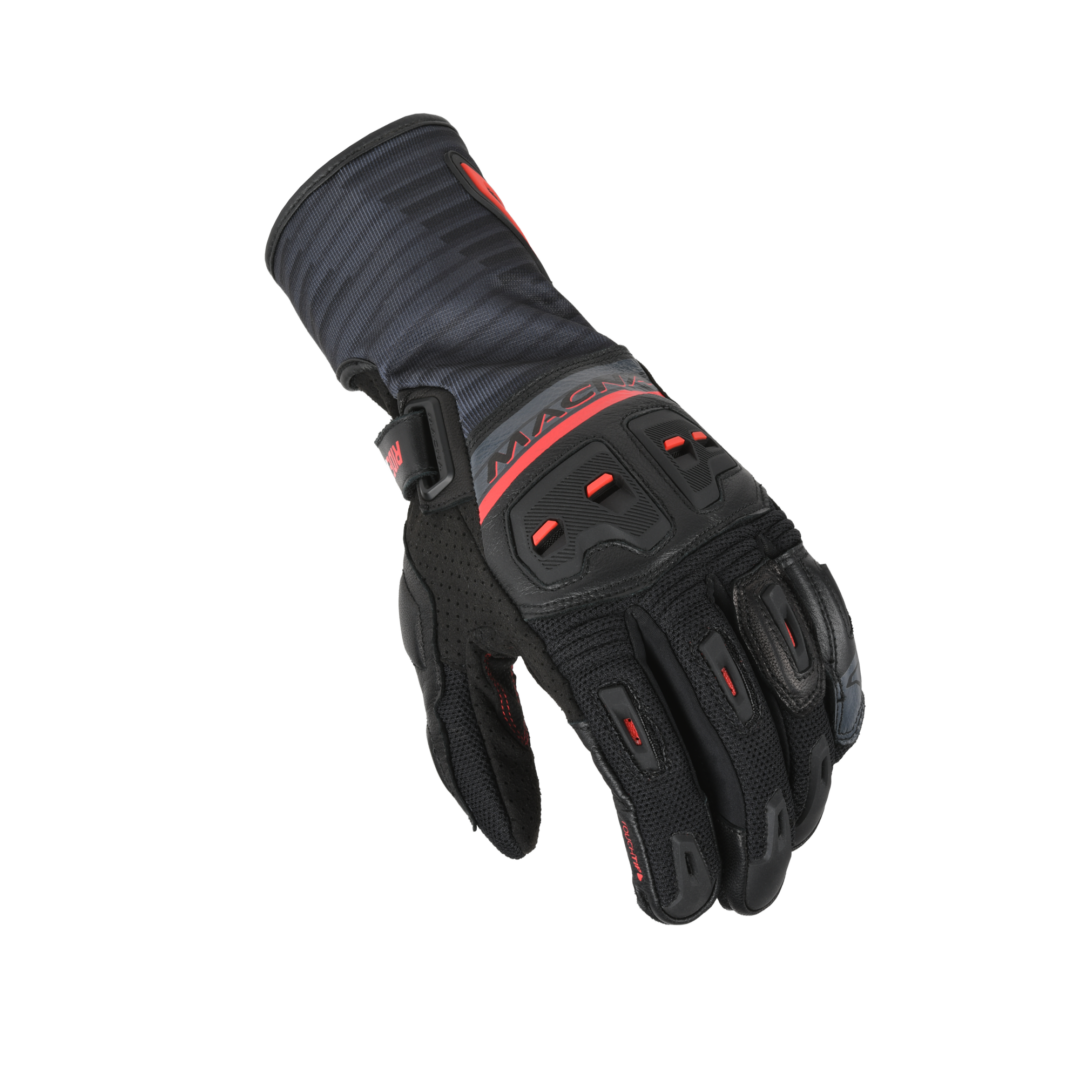 Macna Shellar Zwart / Rood XXL