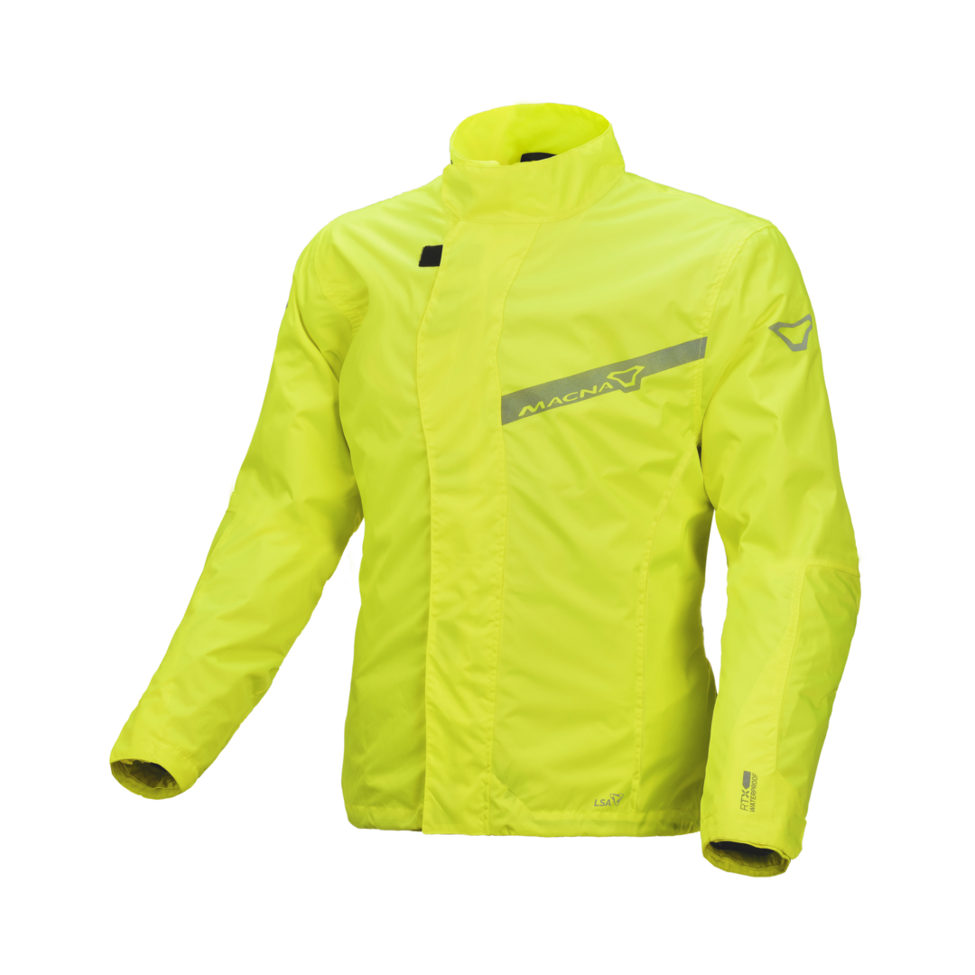 Macna Spray regenjas dames Fluorescerend geel XXL