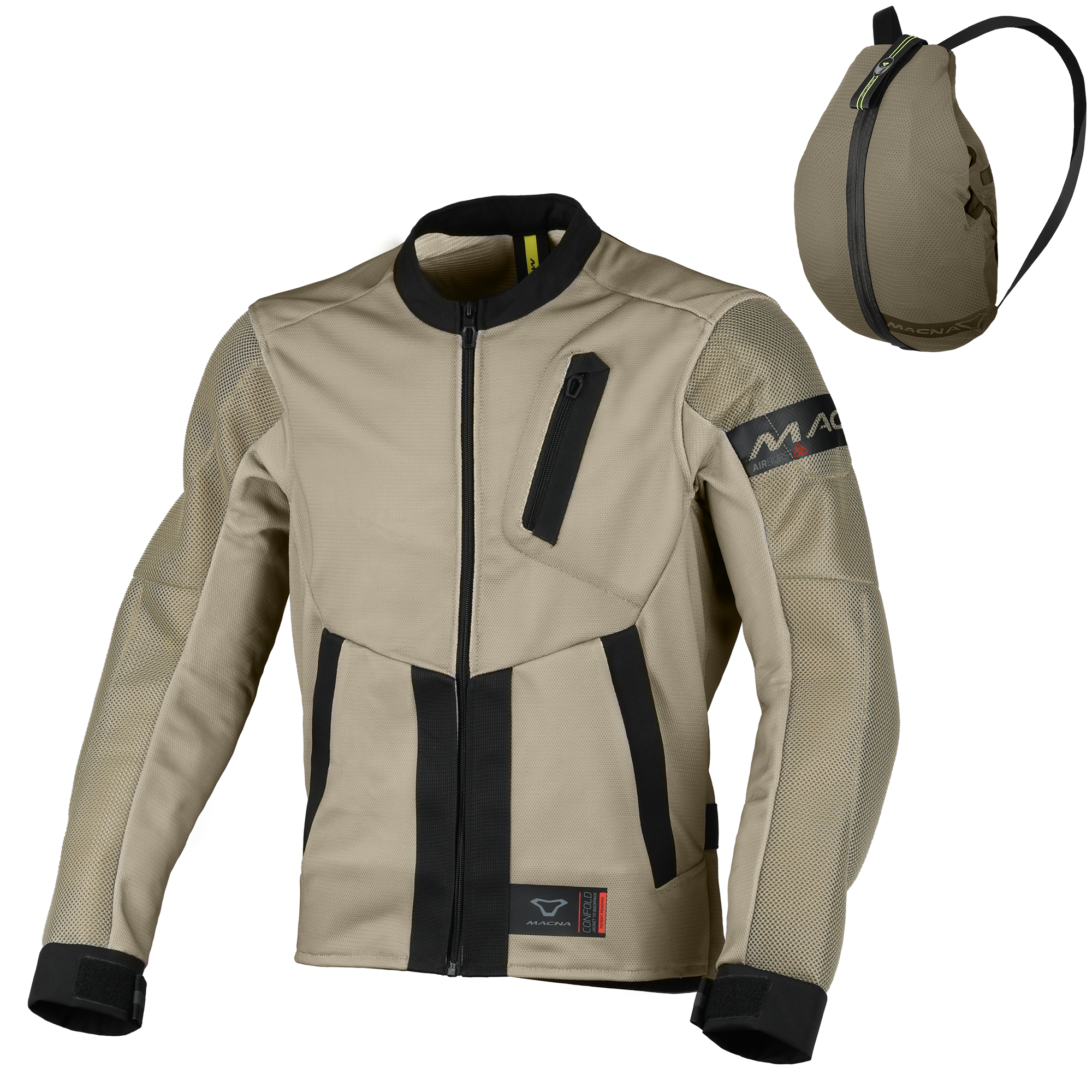 Macna Torido Zwart / Taupe XXL - Afbeelding 2