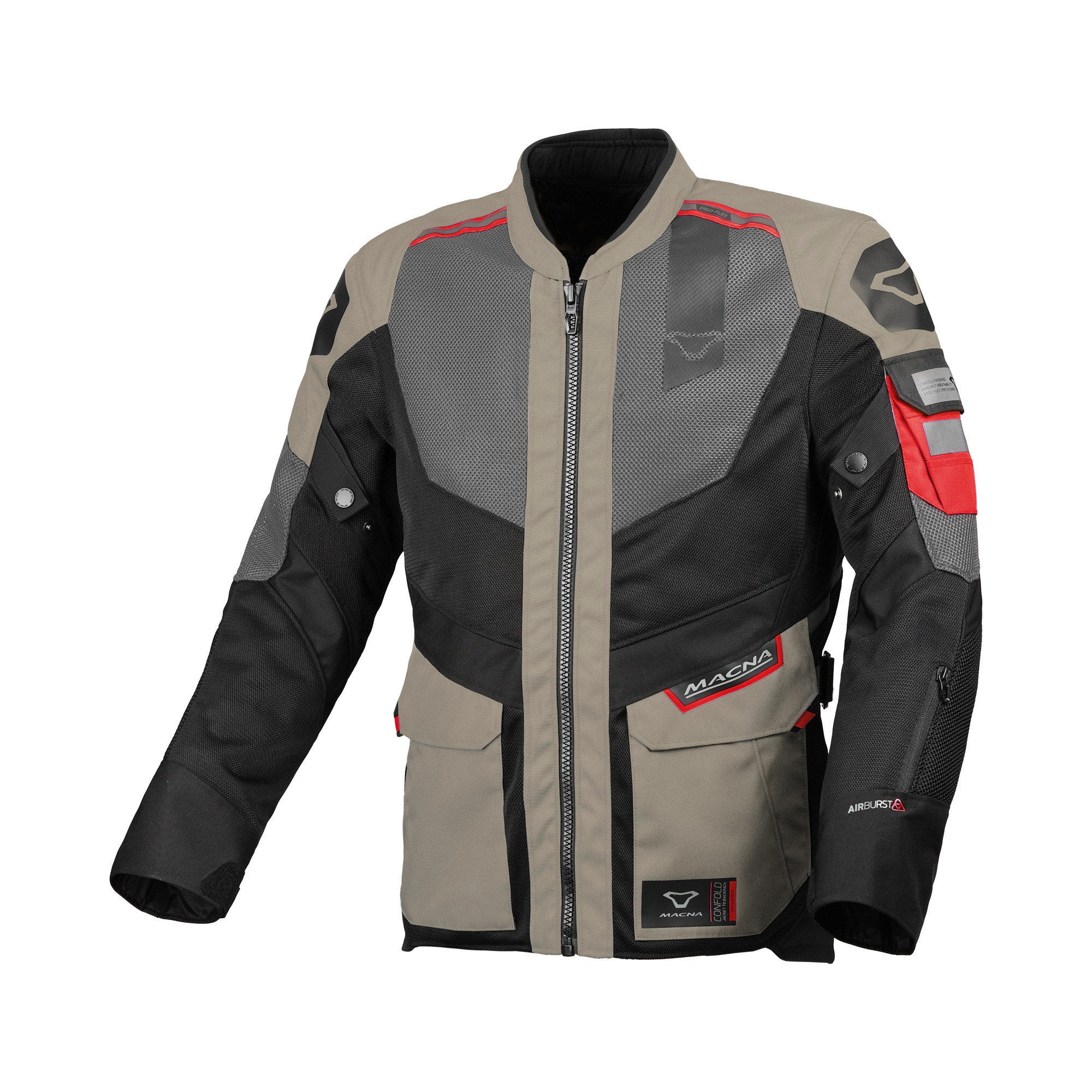 Macna Travelair Taupe / Zwart L