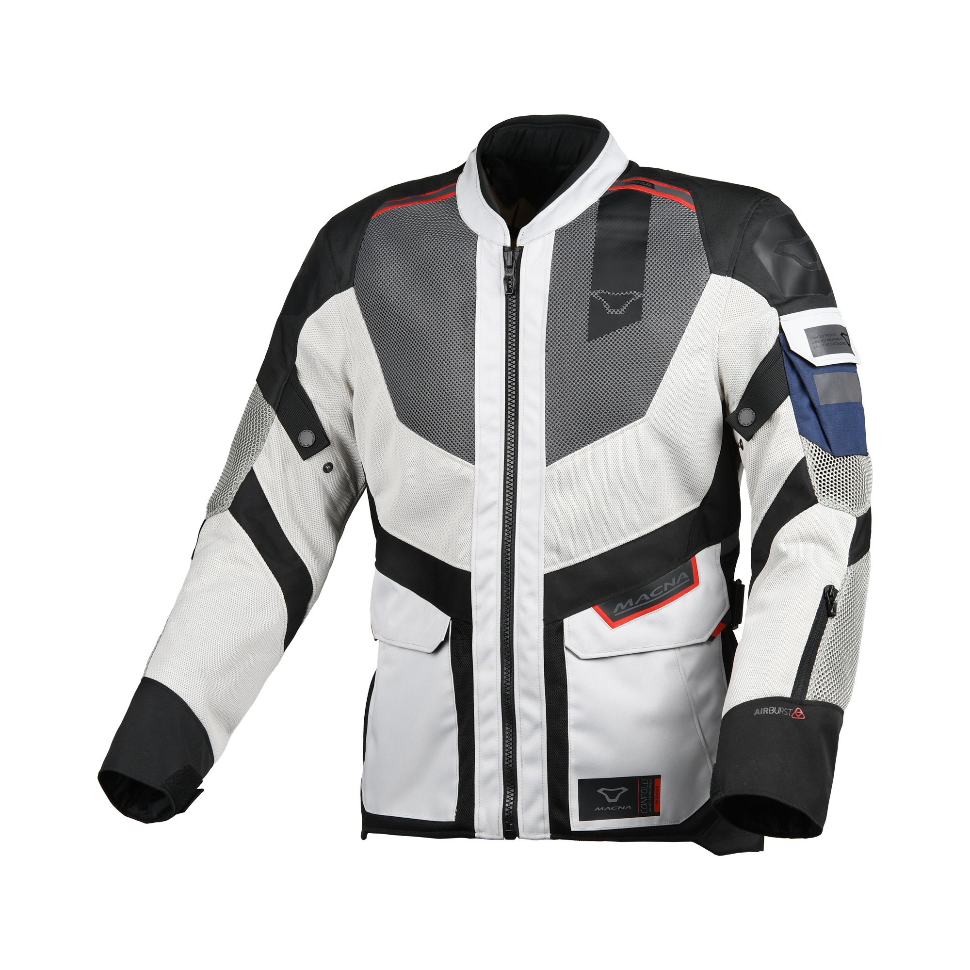 Macna Travelair Grijs / Zwart L