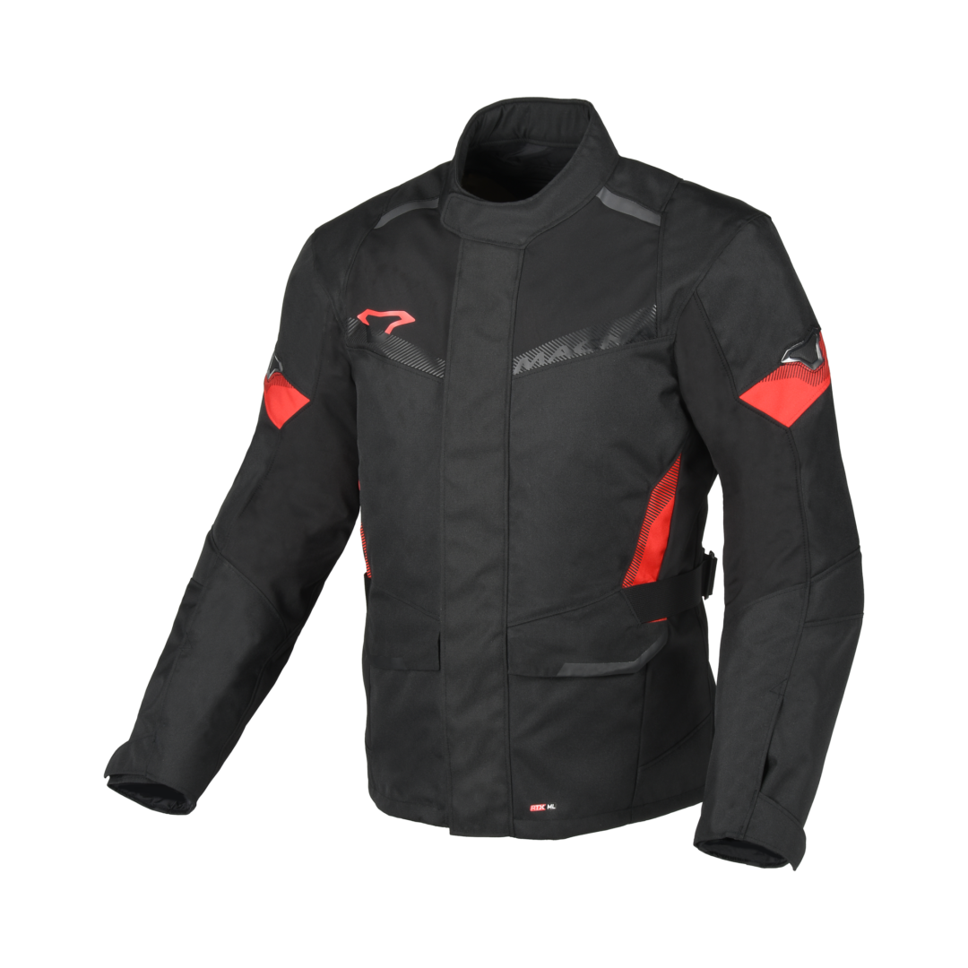 Macna Vaulture Zwart / Rood XXL