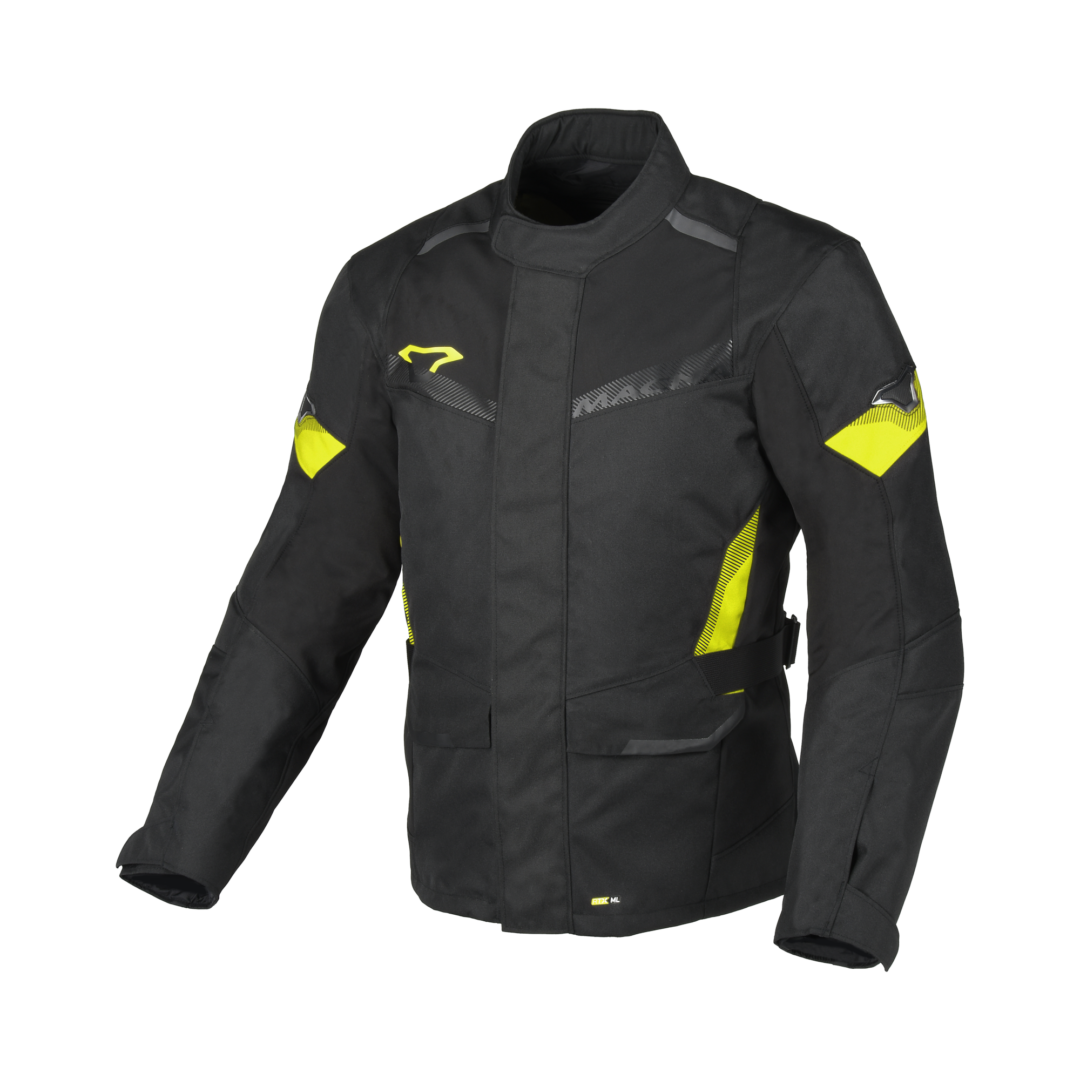 Macna Vaulture Zwart / Geel XXXL