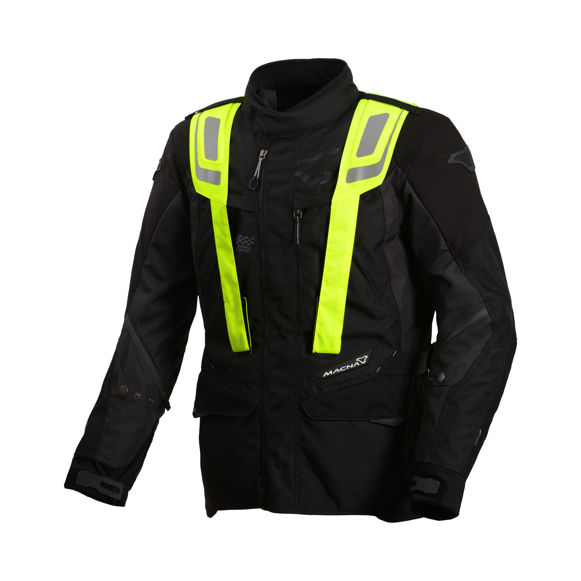 Macna Vision Vest N Fluorescerend geel M - Afbeelding 3